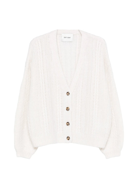 buttoned cardigan