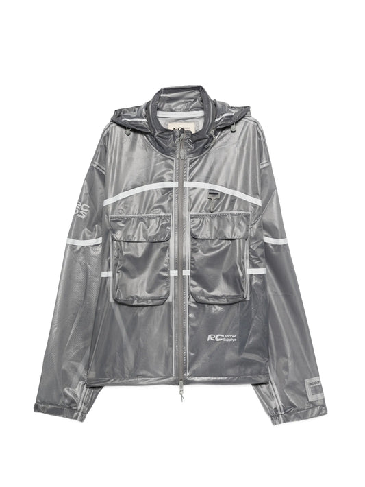 Owens shell hooded jacket