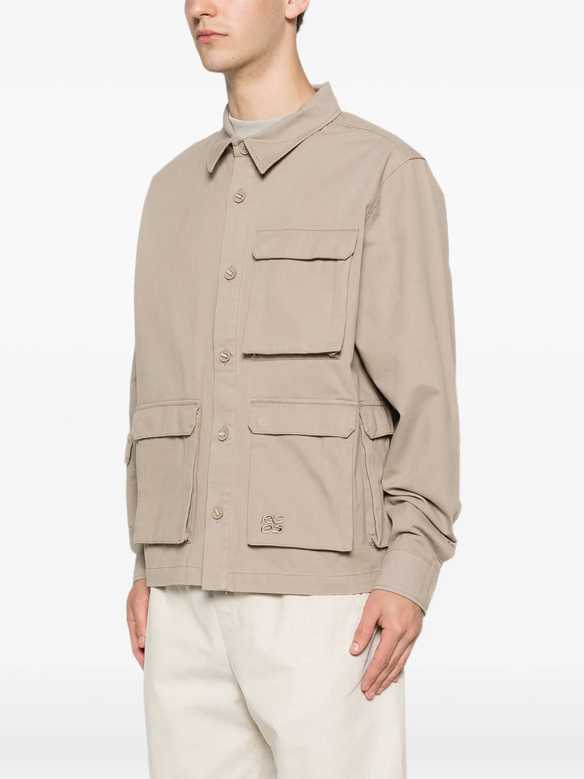 Lassen overshirt cargo-pocket shirt