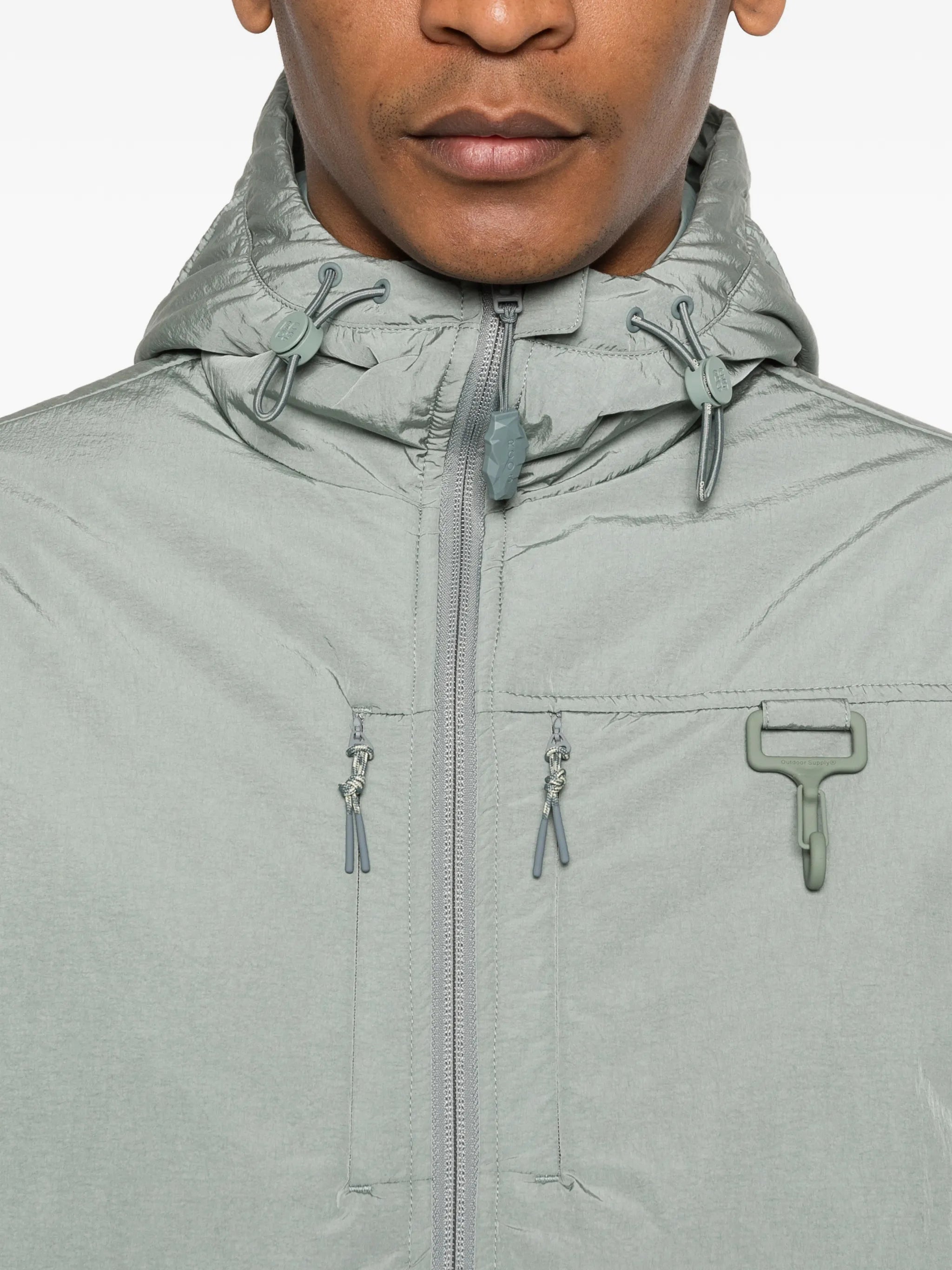 hooded jacket