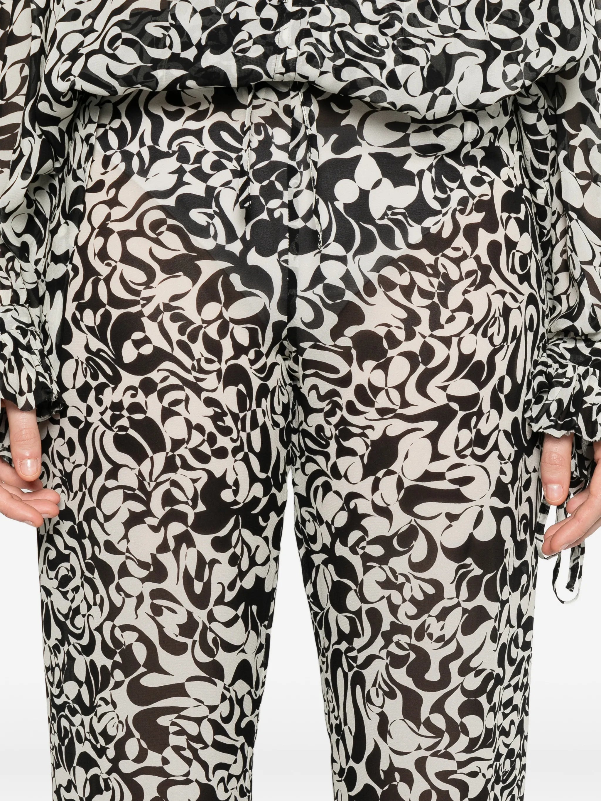 print trousers