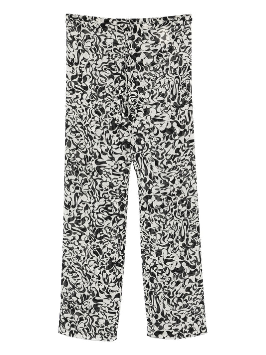 print trousers