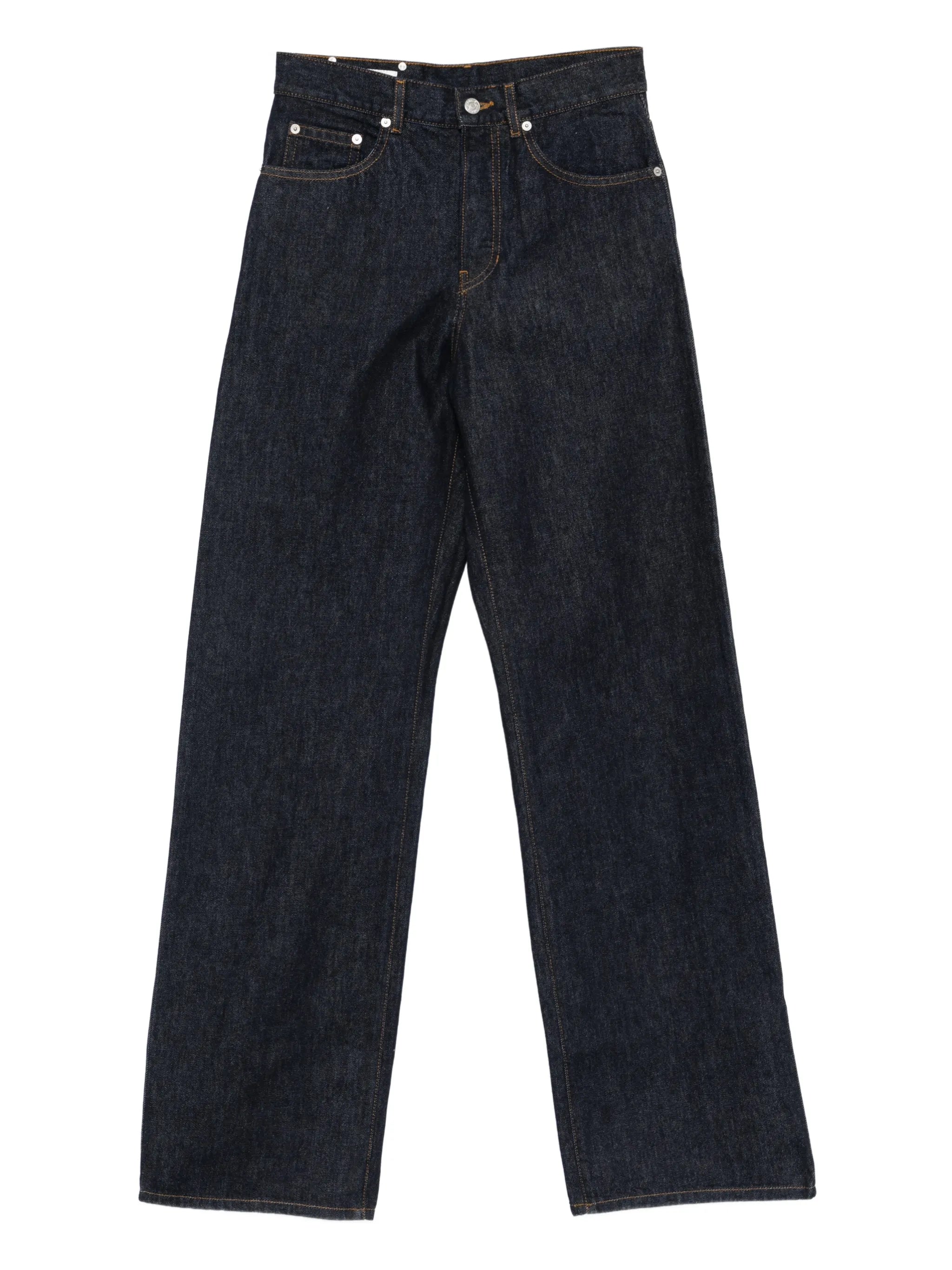 pocket denim trousers