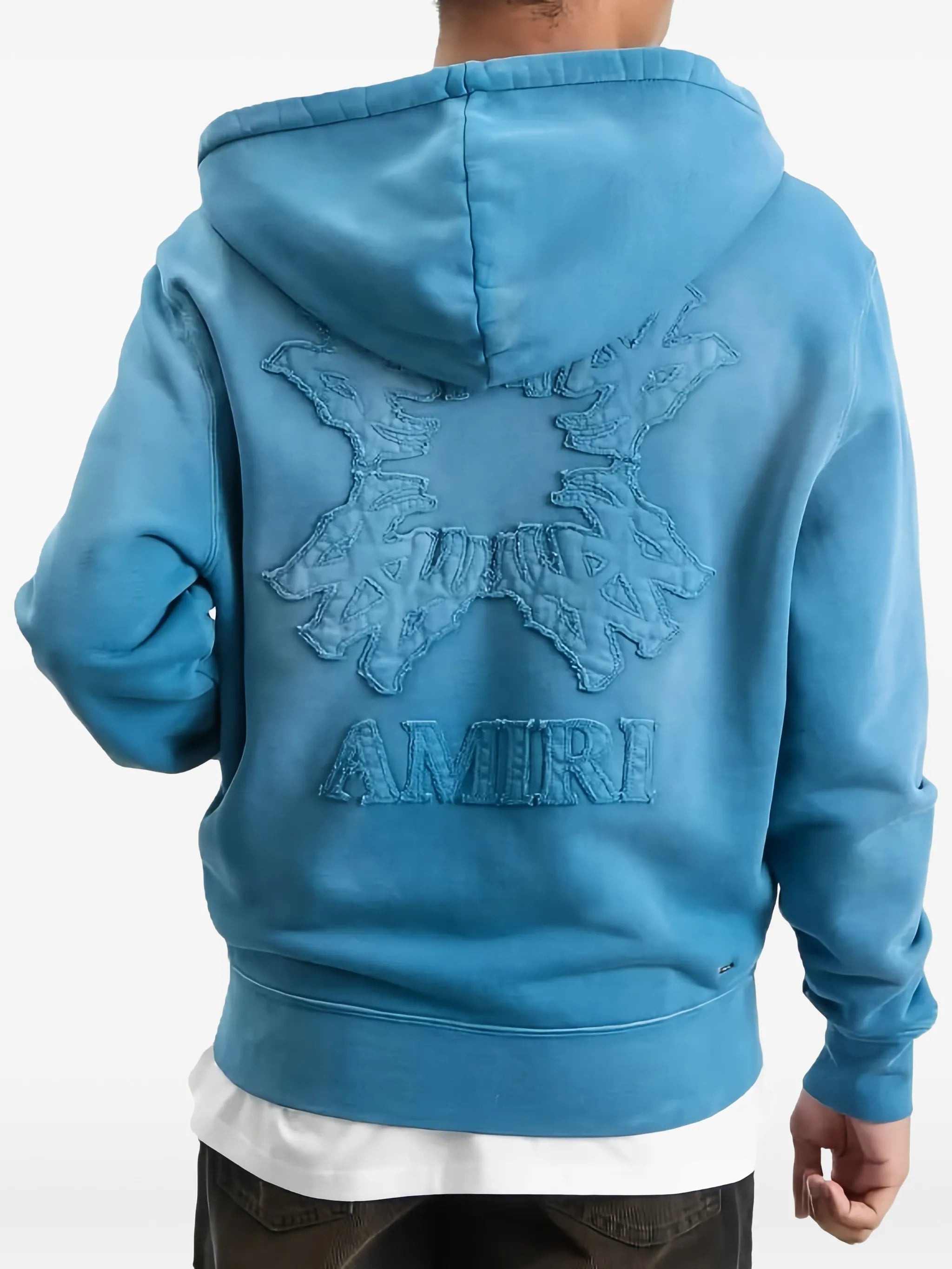 appliqué zip jacket