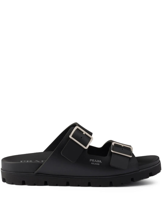 buckle-fastening sandals