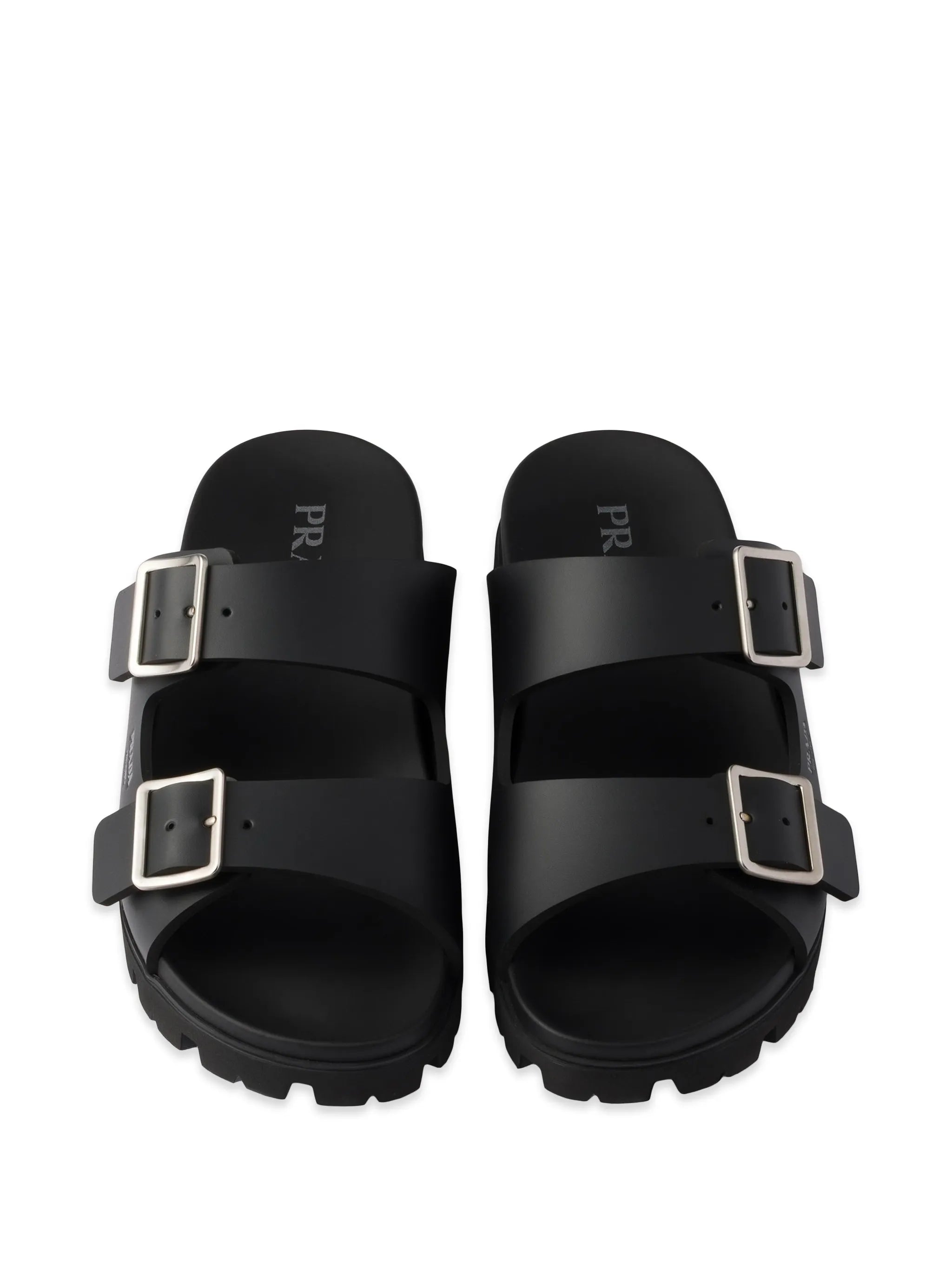 buckle-fastening sandals