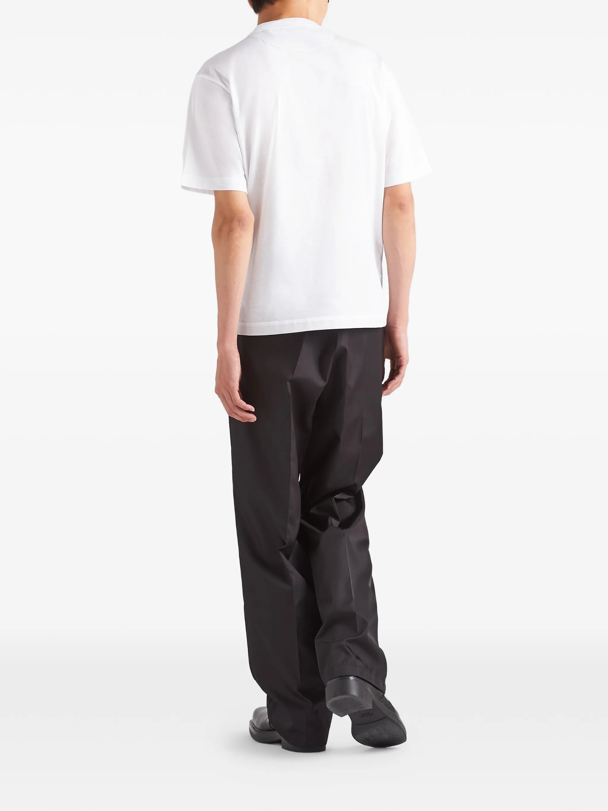logo-plaque pocket T-shirt