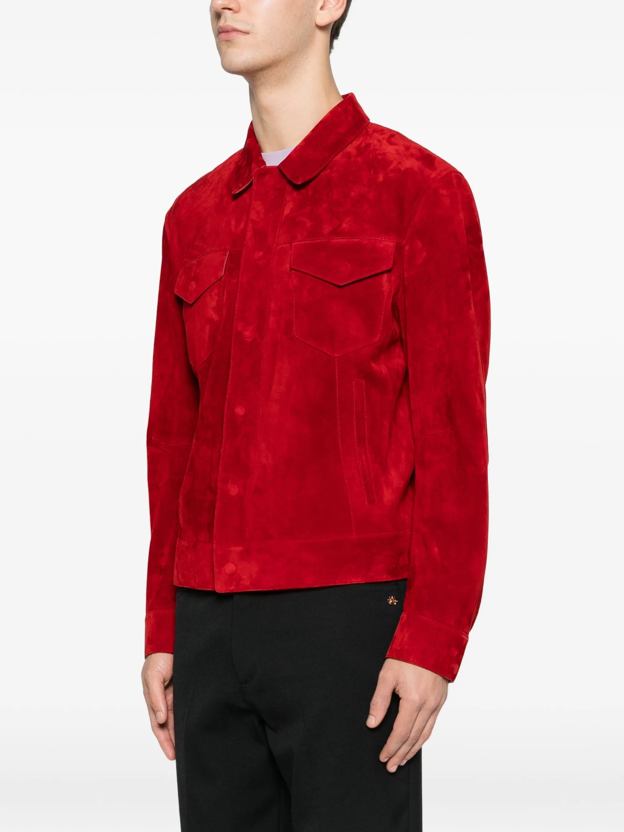 Western patch-pocket jacket