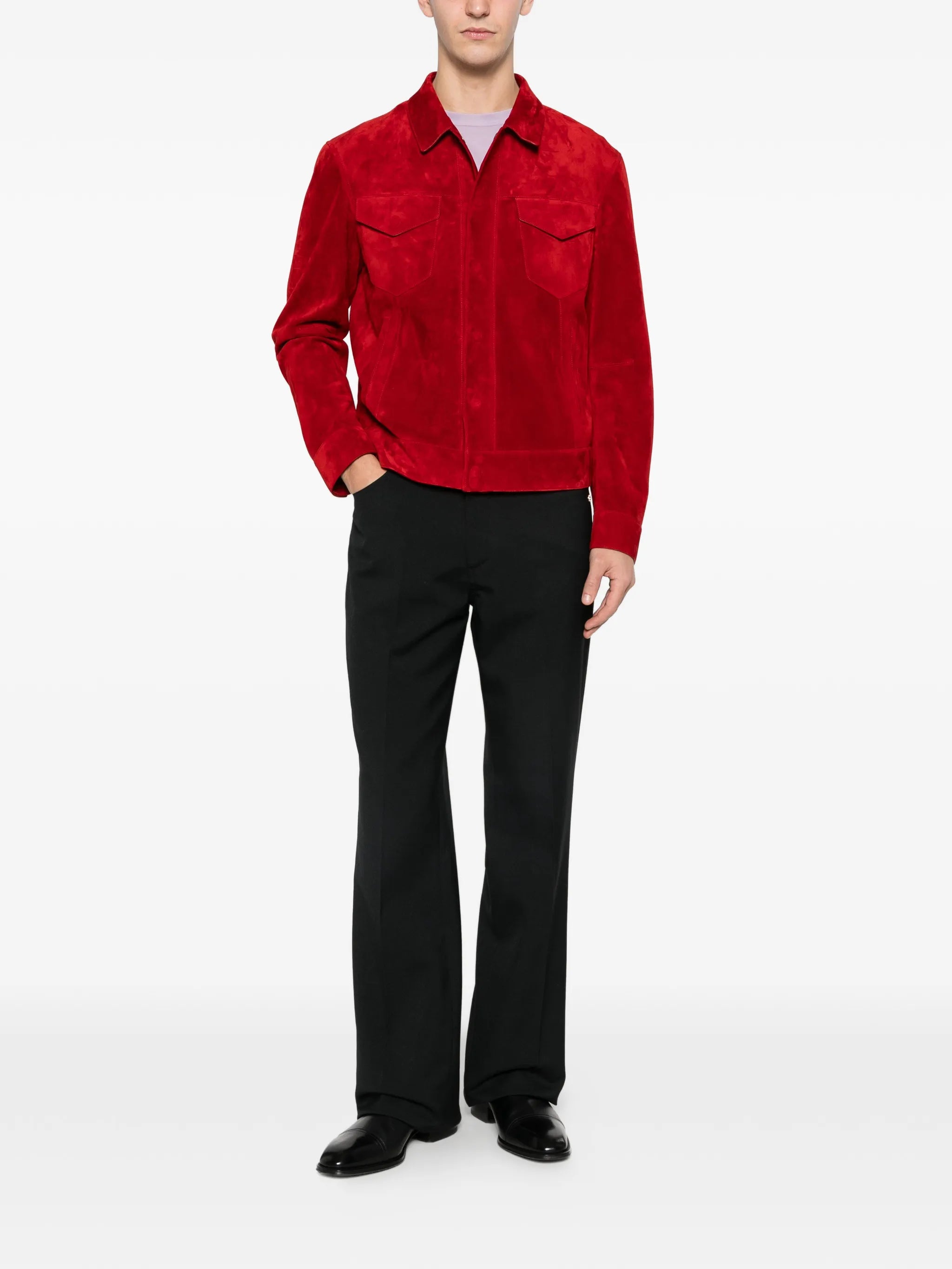 Western patch-pocket jacket