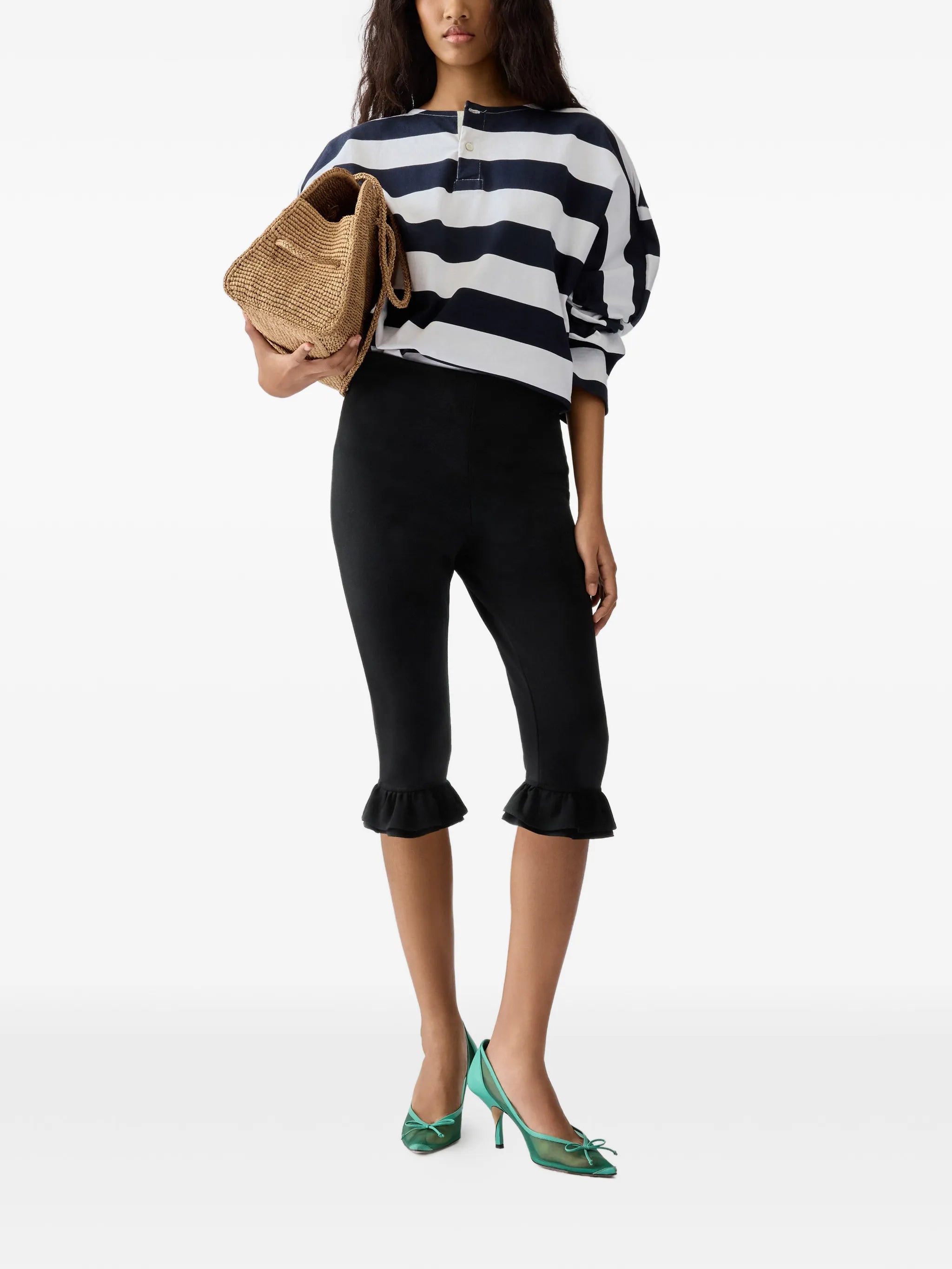 Playa ruffled shorts