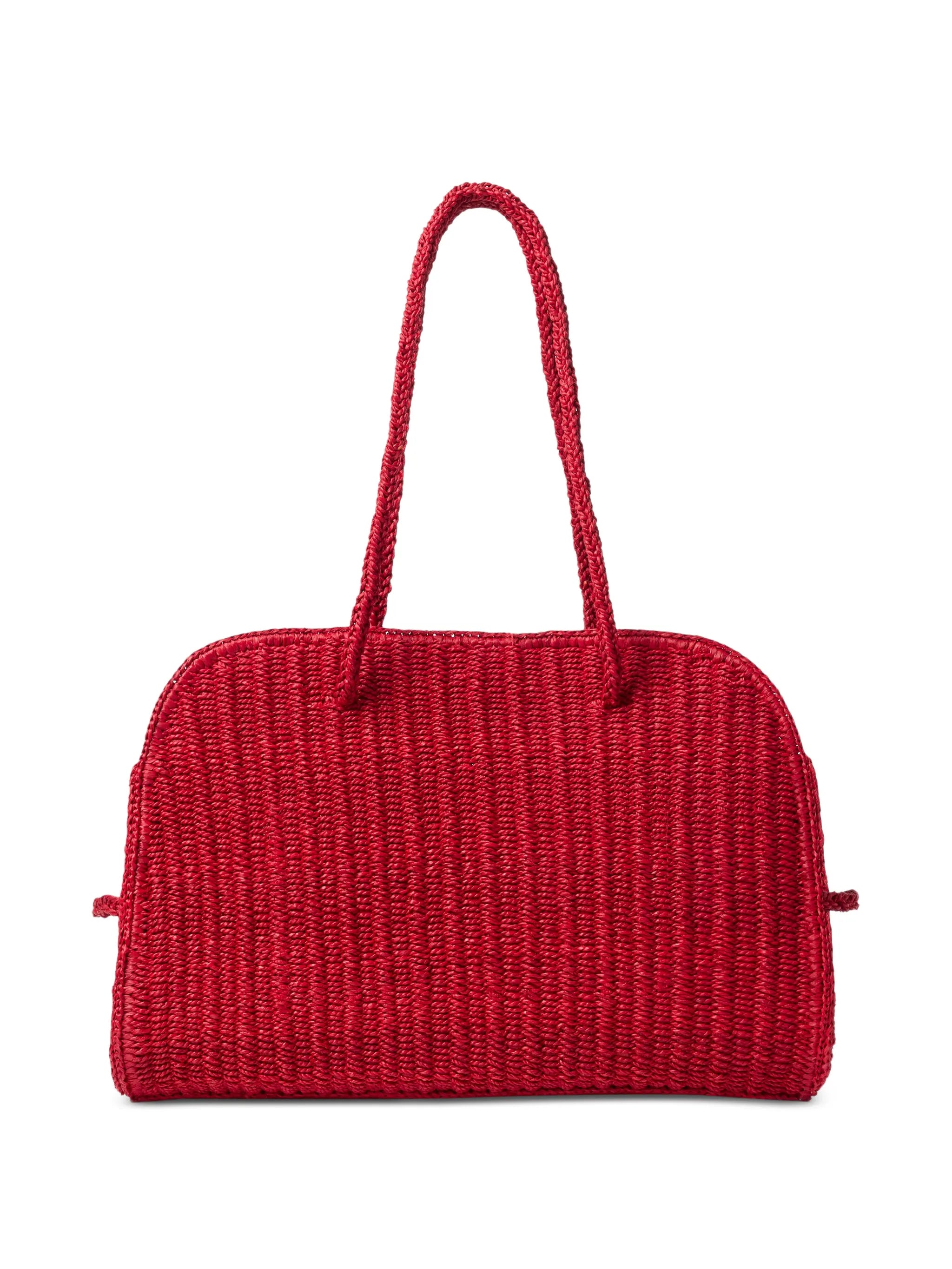 Turismo raffia tote bag