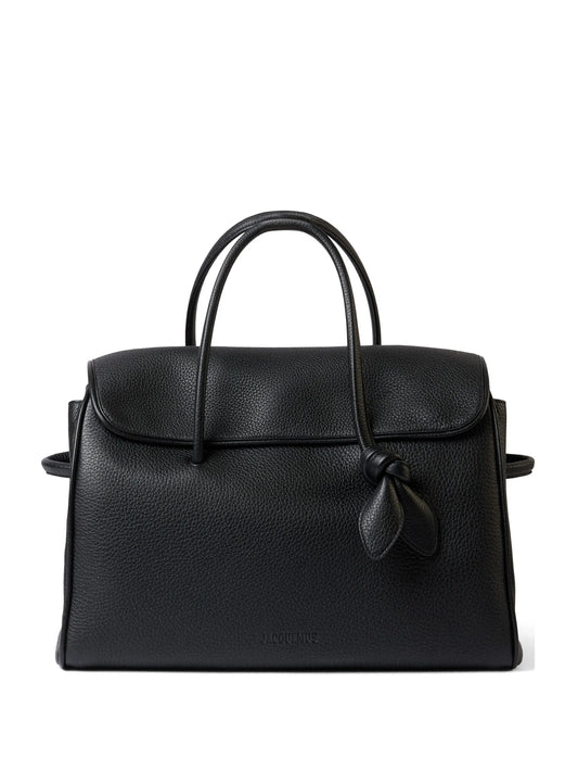 Turismo knotted flap leather tote bag