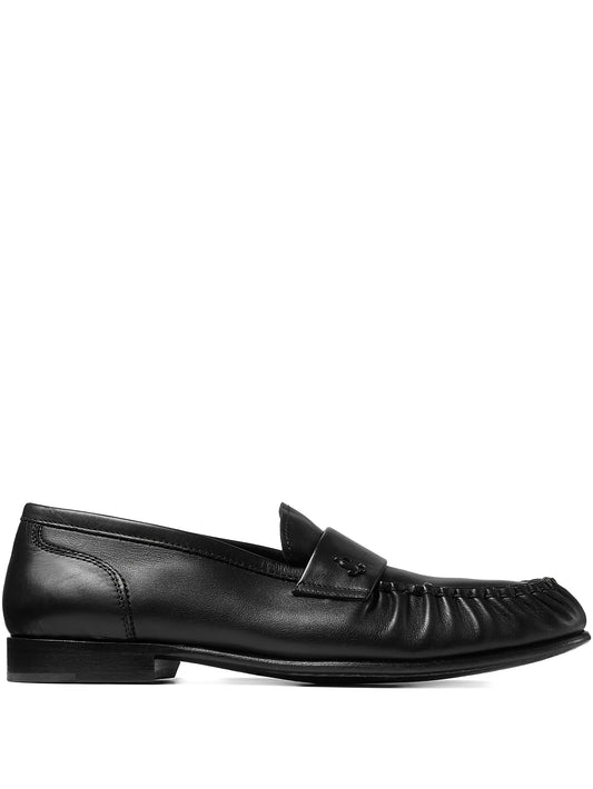 Ellis logo-plaque loafers
