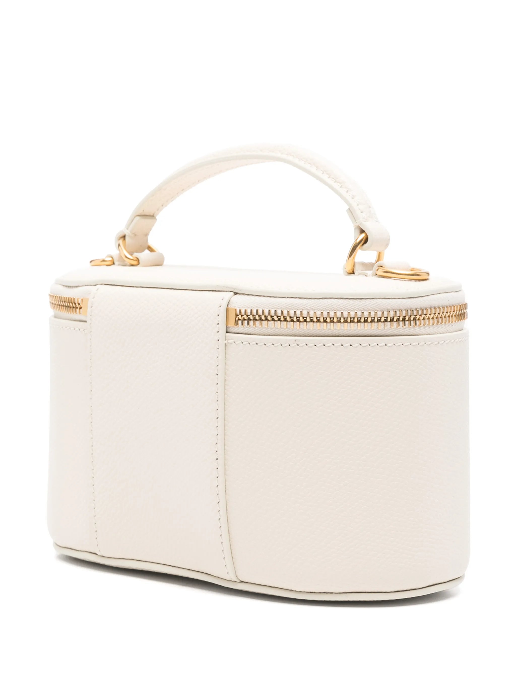 VLogo Signature leather vanity bag