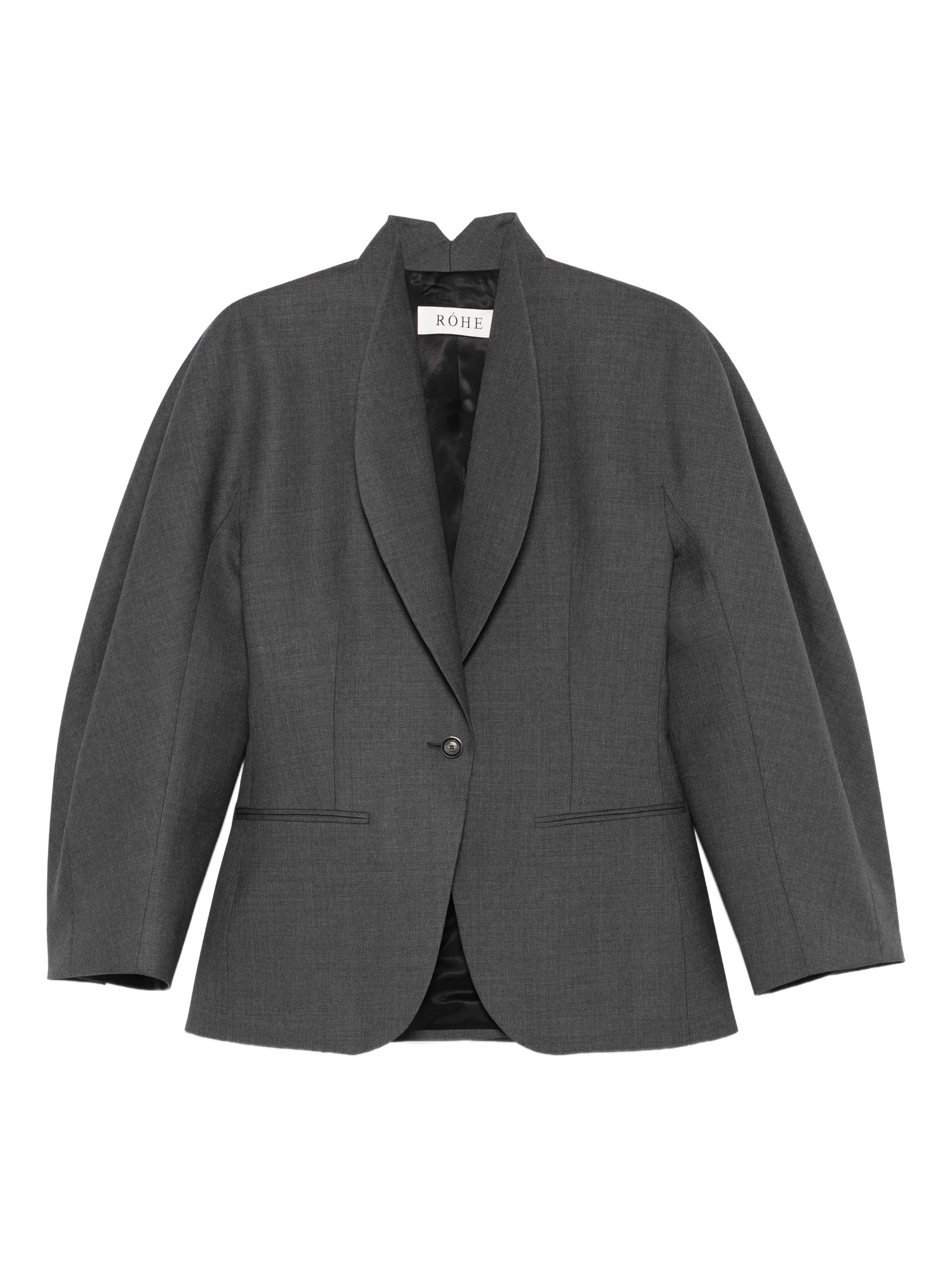 shawl-collar blazer