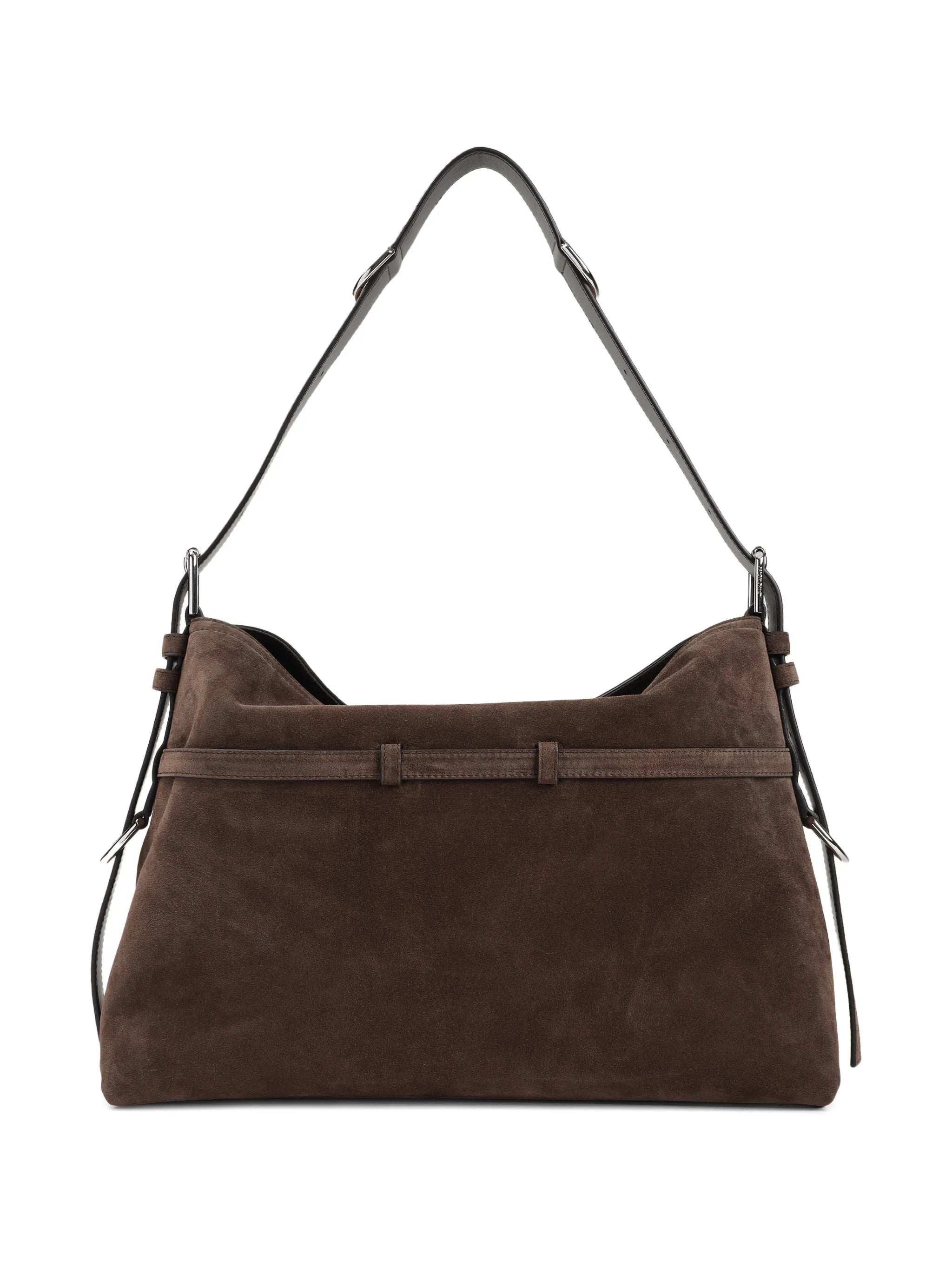 suede shoulder bag