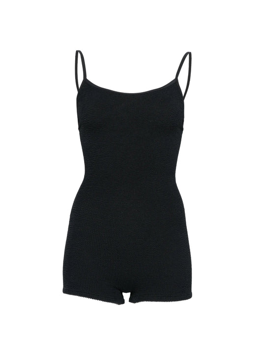 Pamela Romper spaghetti strap swimsuit