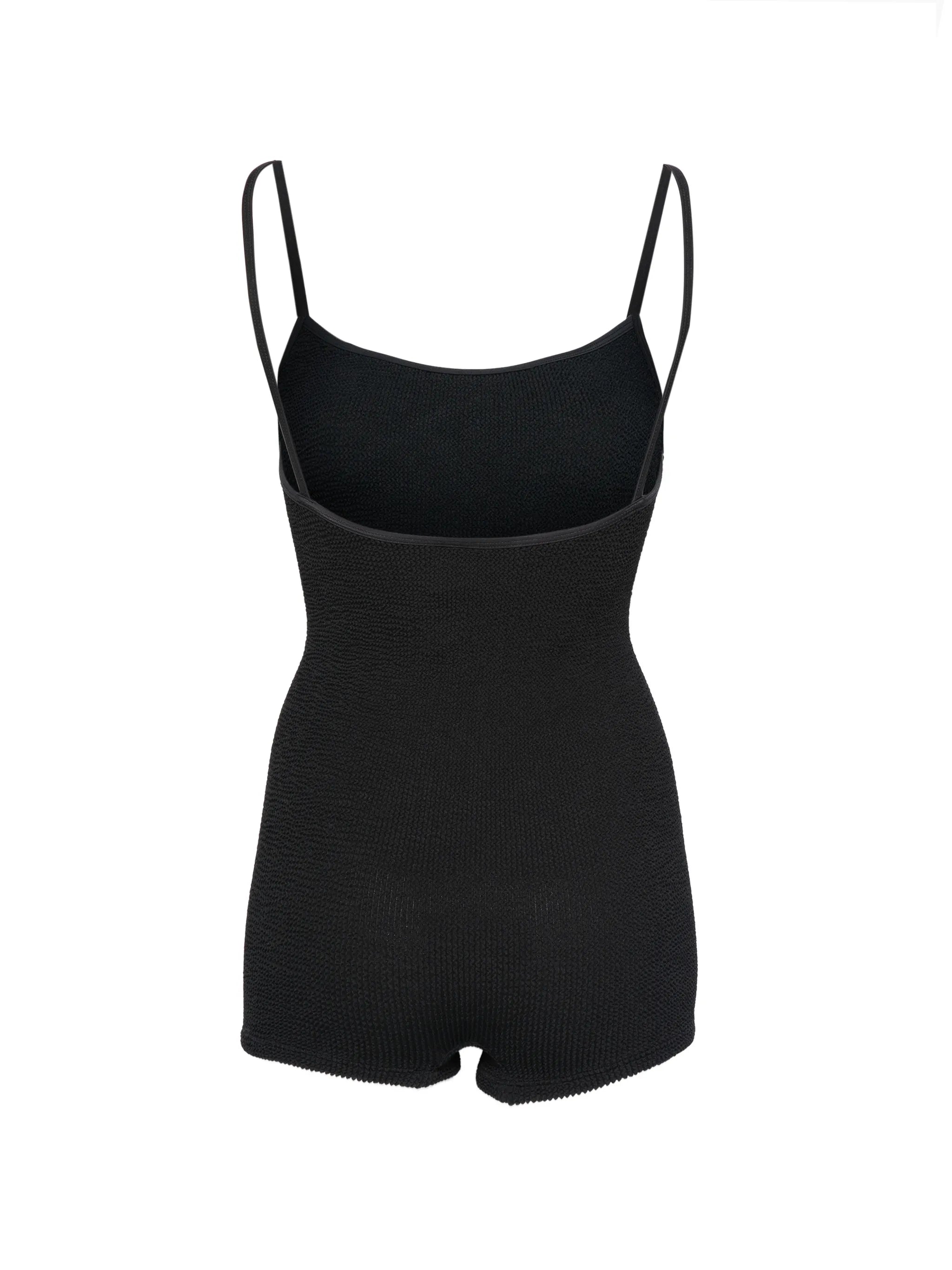 Pamela Romper spaghetti strap swimsuit