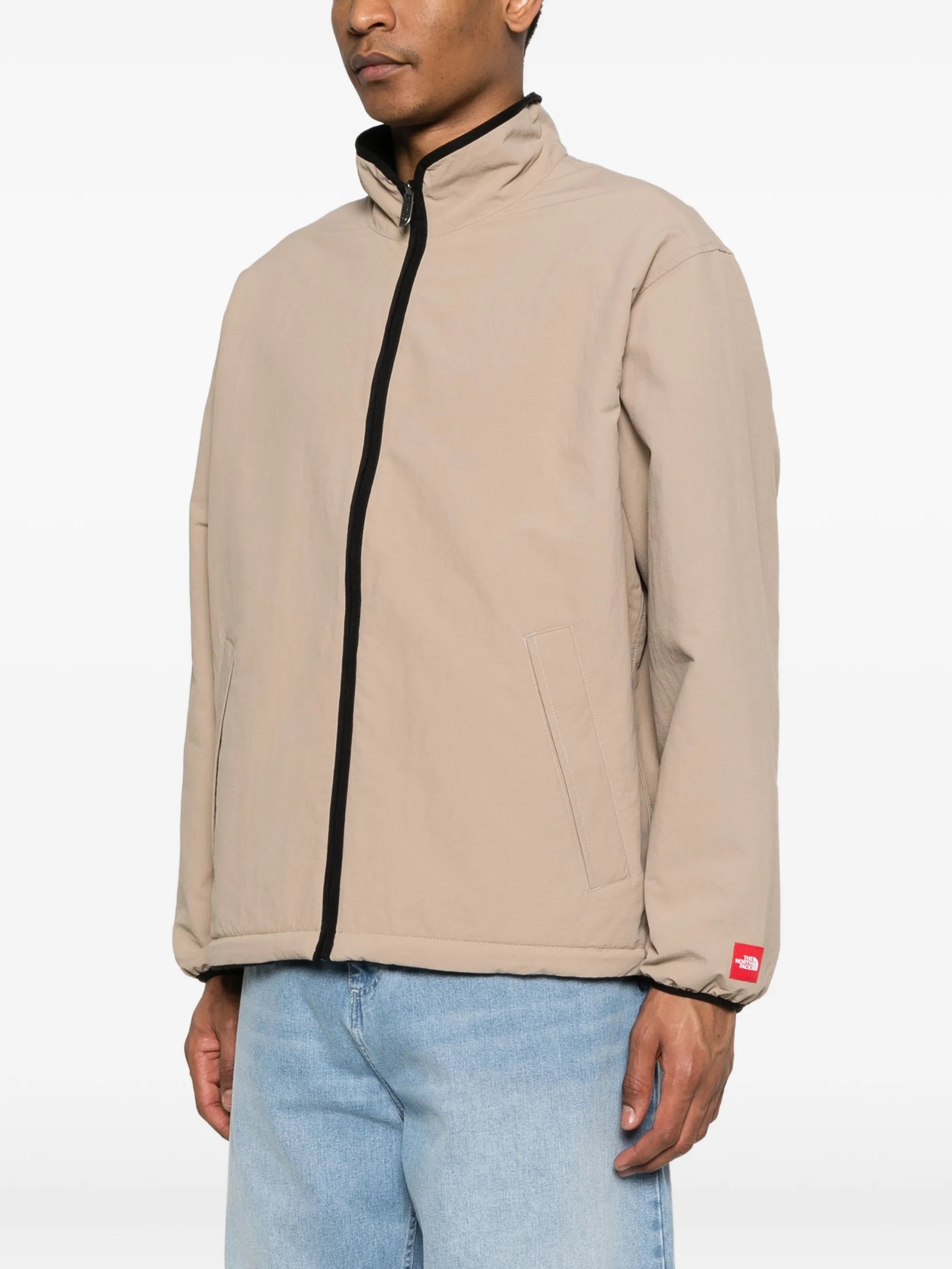 TNF Red Box fleece jacket