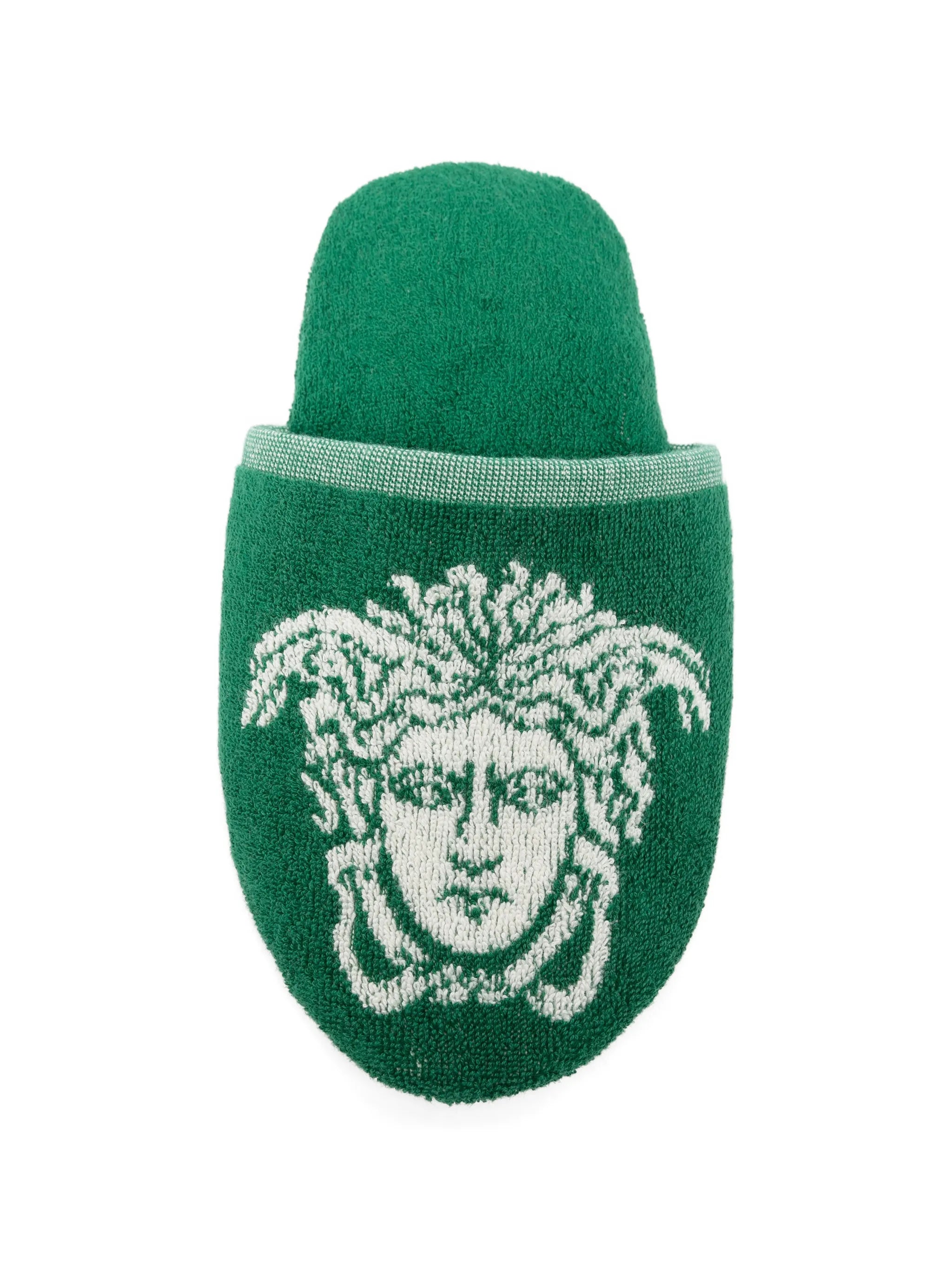 Medusa-motif slippers