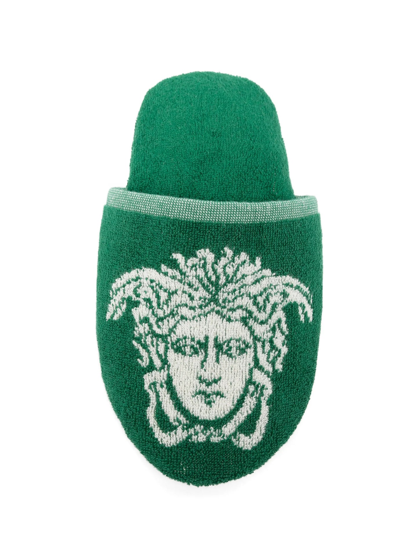 Medusa-motif slippers