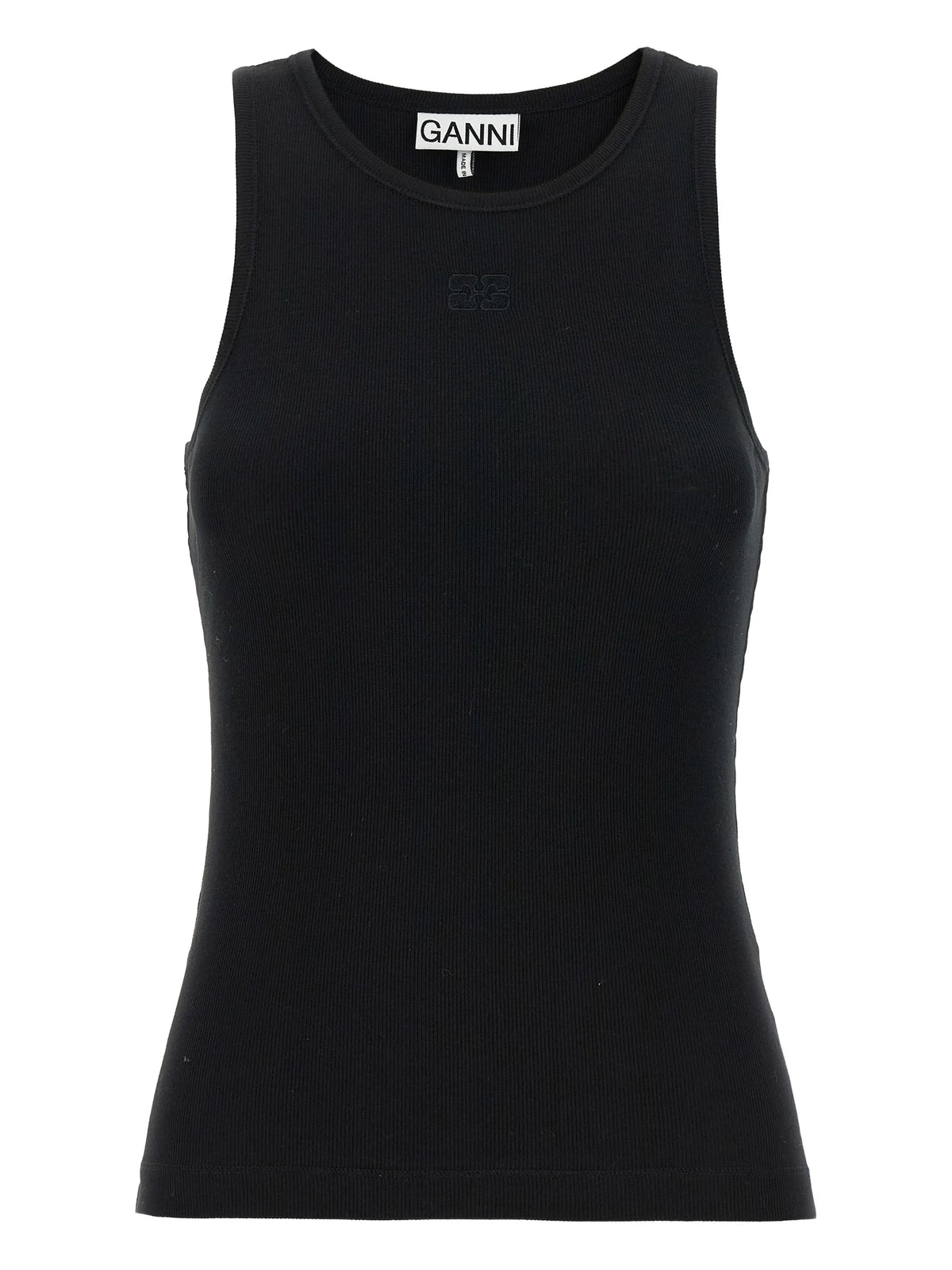 tank top in cotton rib