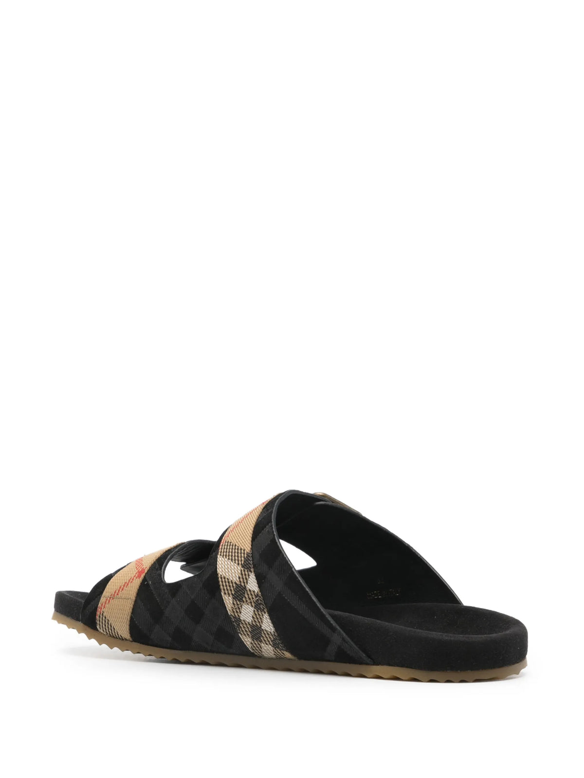 Check suede Urchin sandals