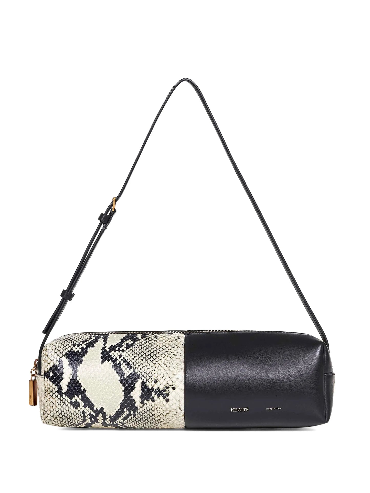 python-print adjustable shoulder bag