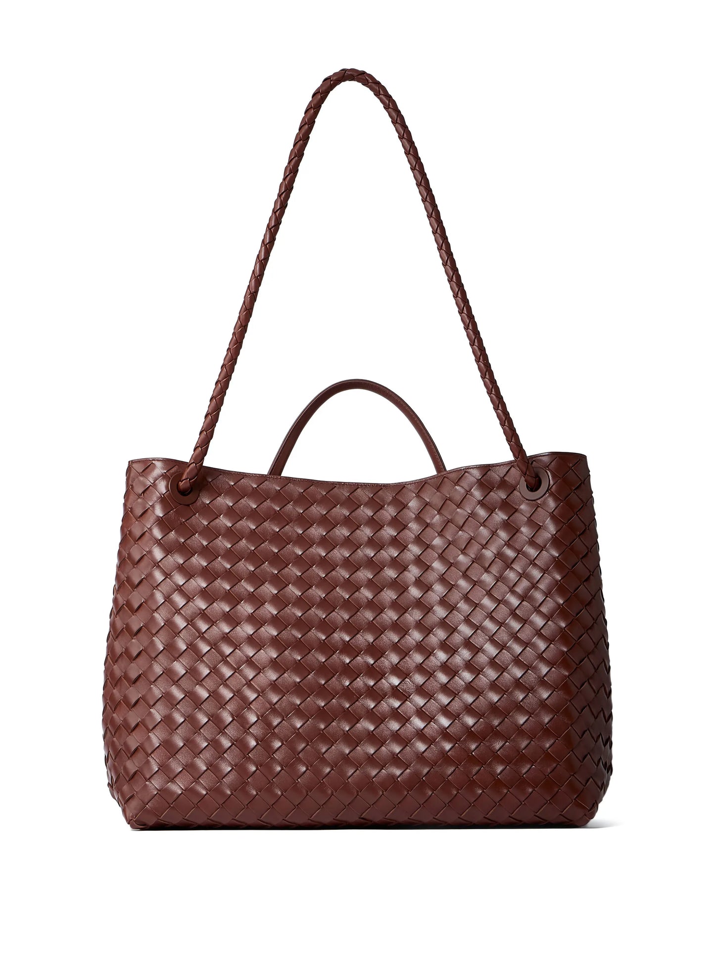 large Andiamo intrecciato leathertote bag