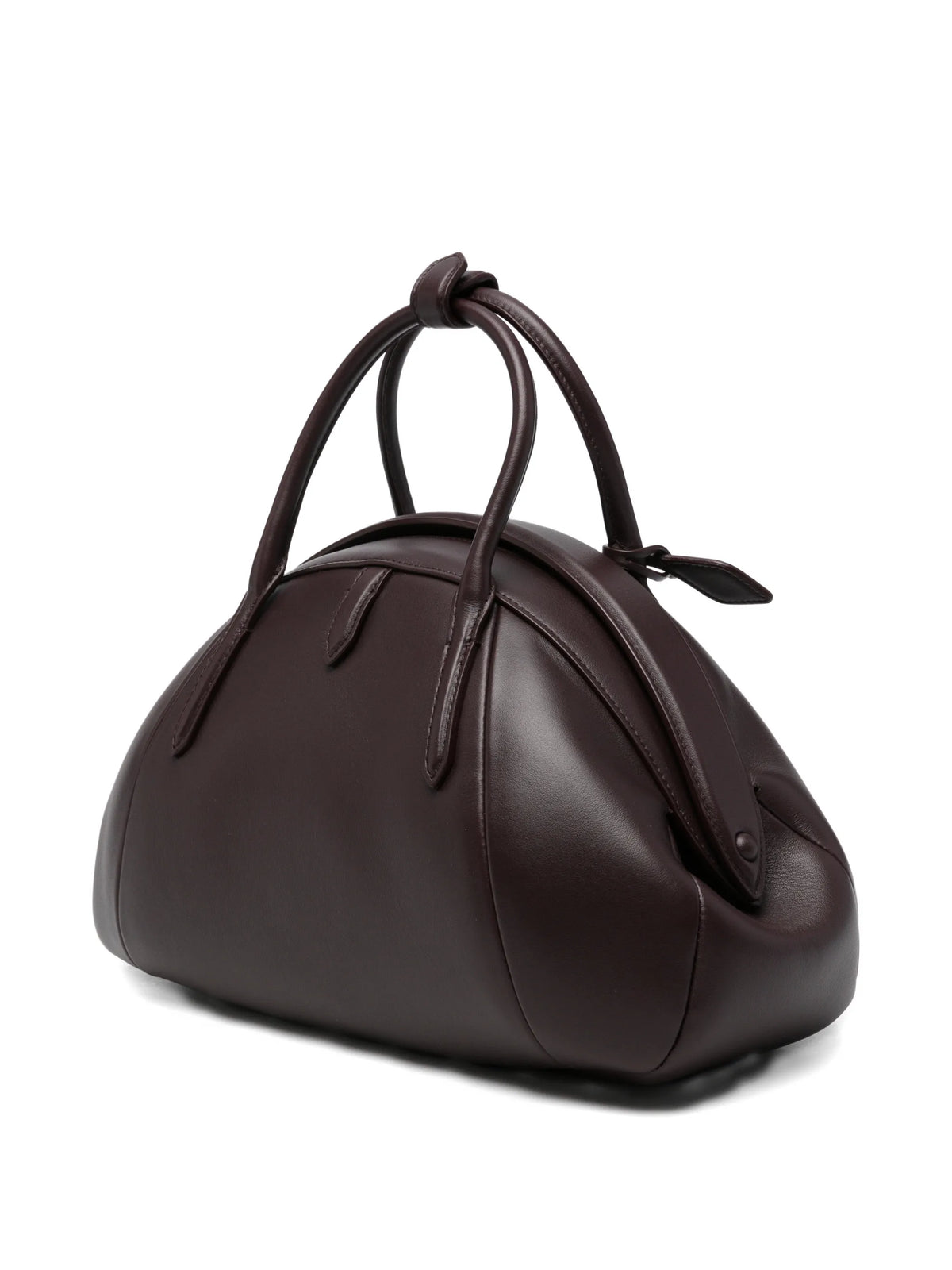 Purse top handle bag in calfskin