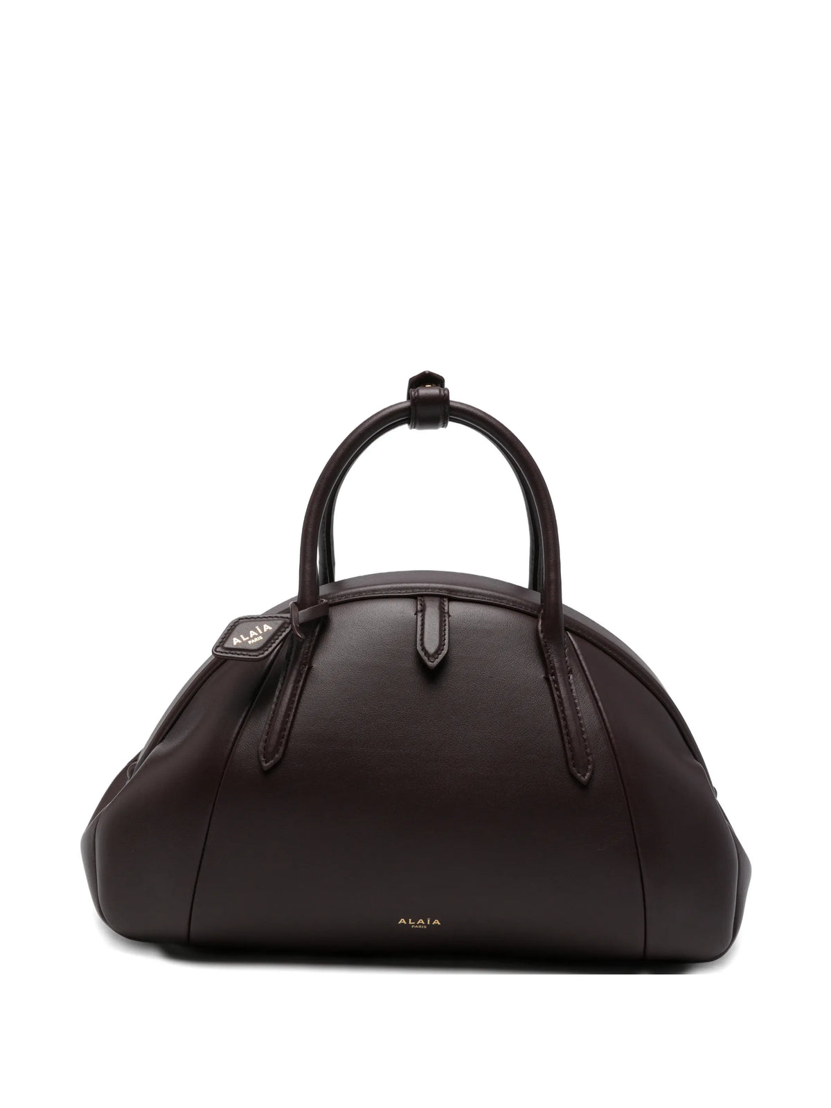 Purse top handle bag in calfskin