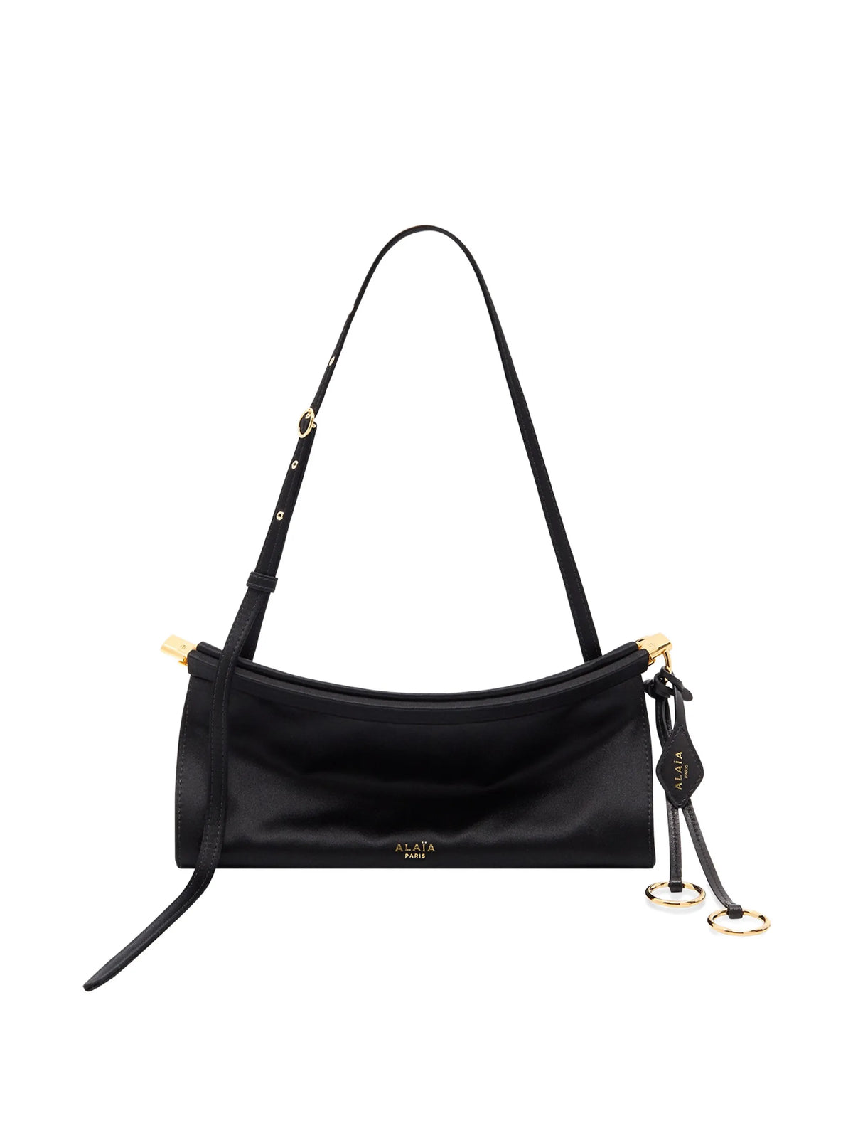 Le Click east west small bag in satin