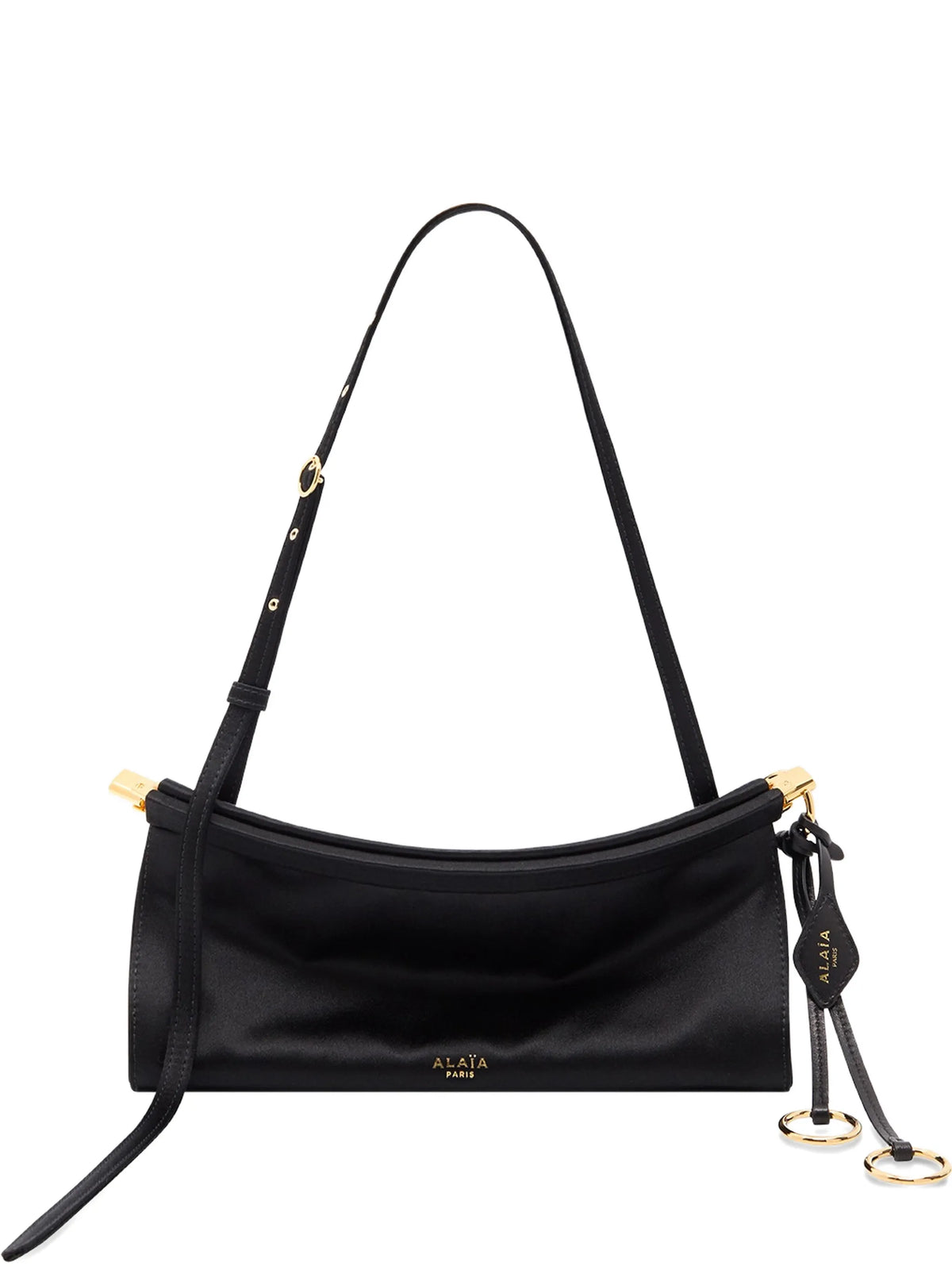 Le Click east west small bag in satin