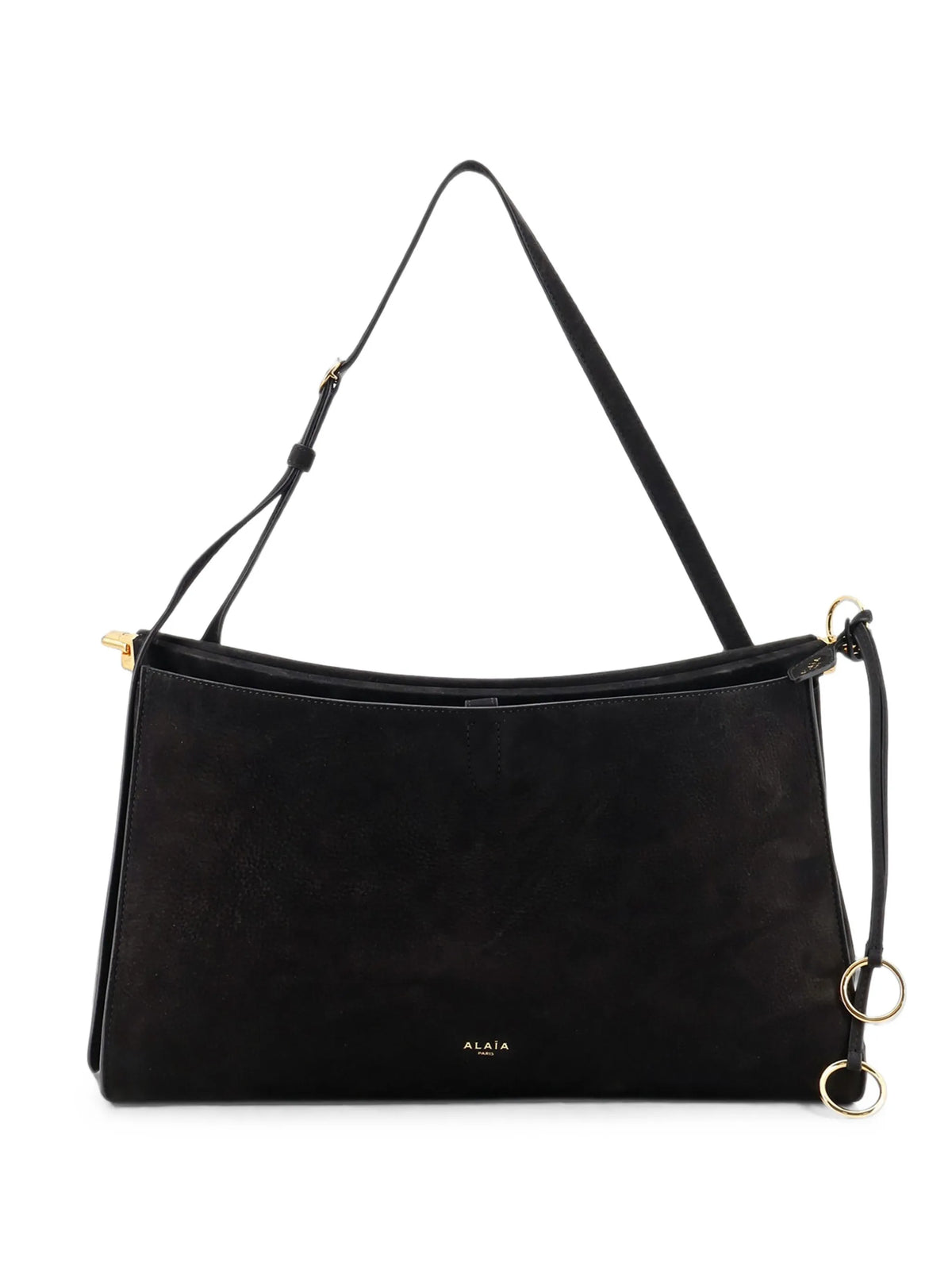 35 Le Click Pocket nubuck shoulder bag