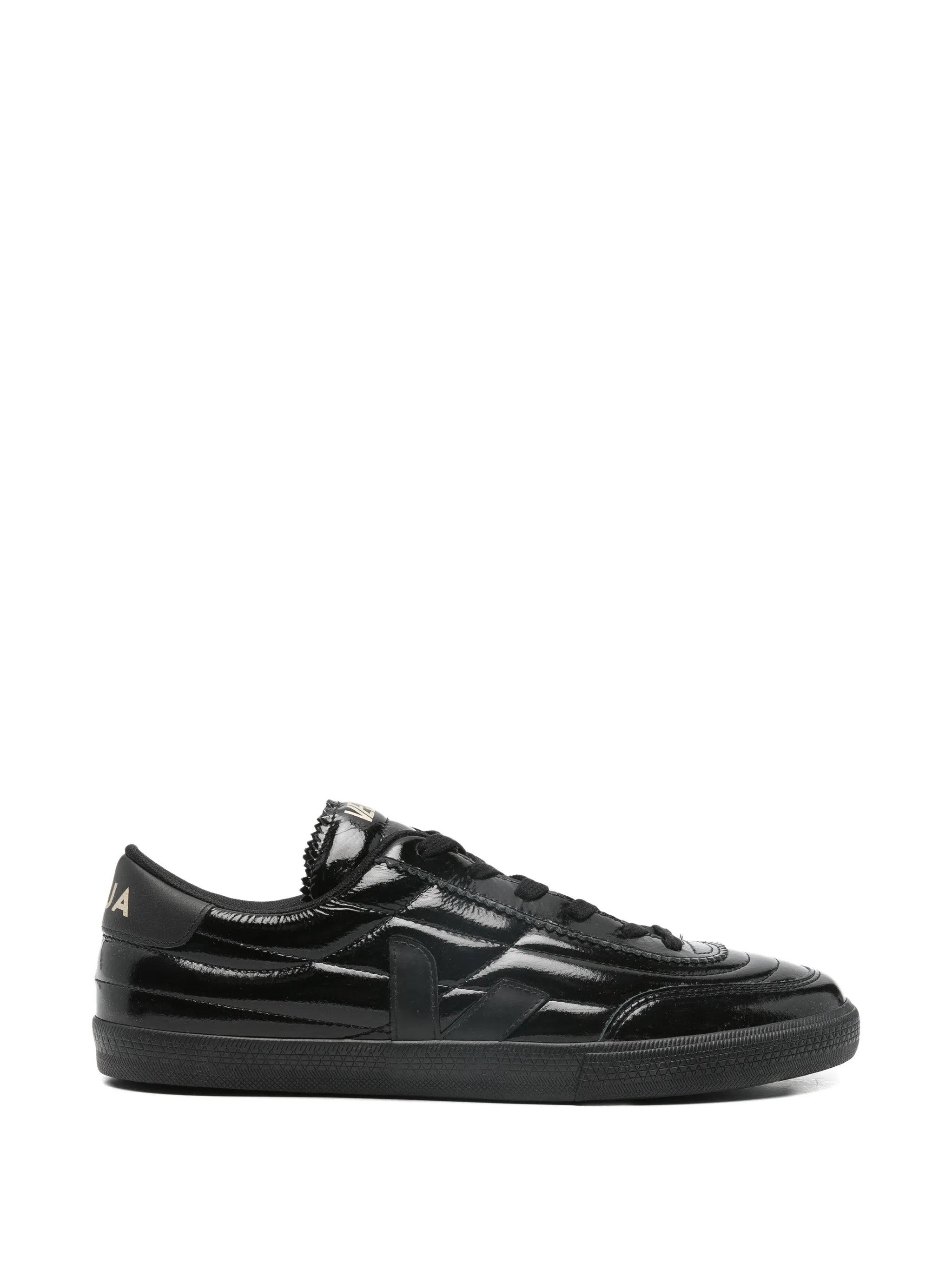 Penenka patent leather black sneakers