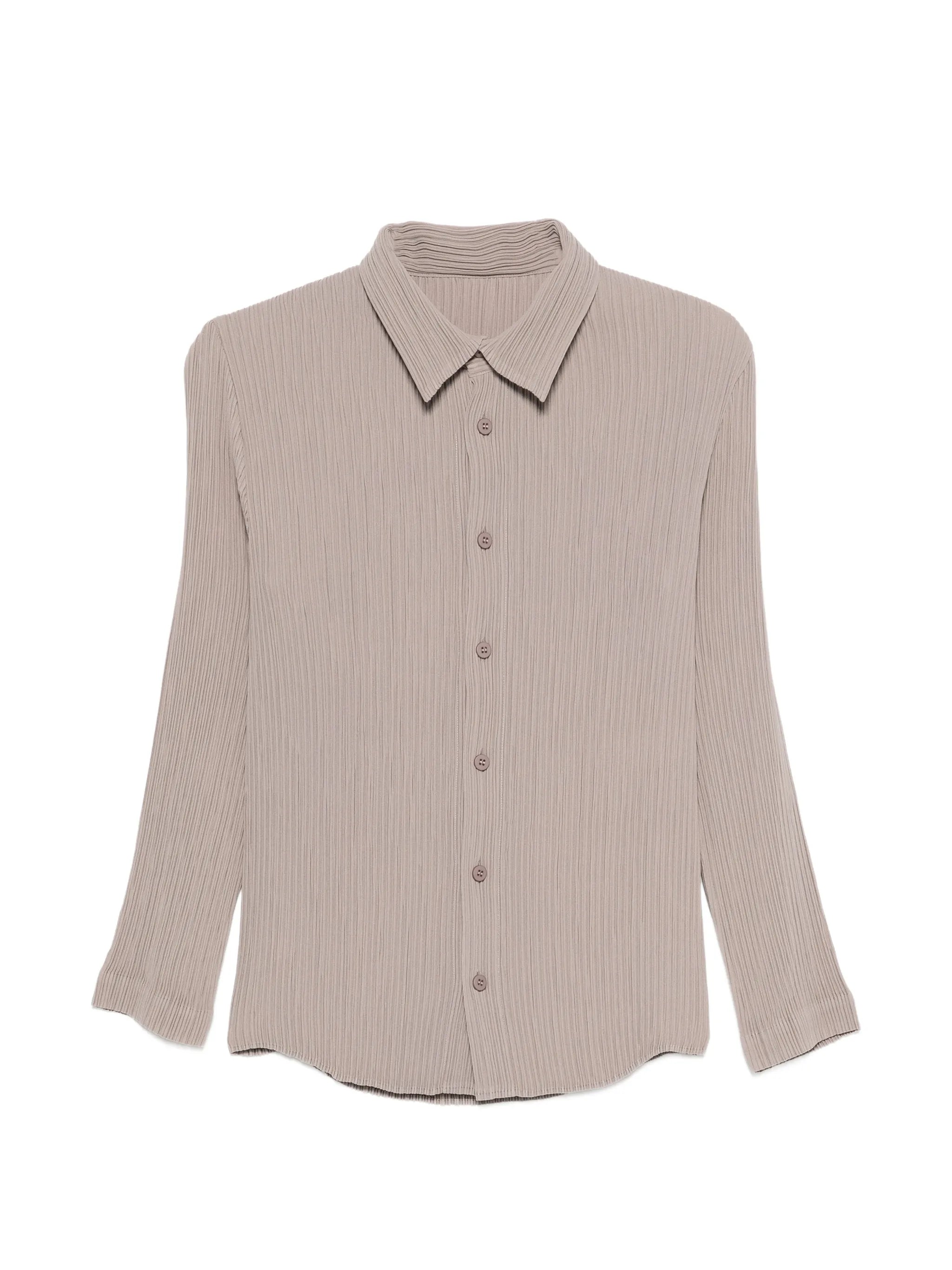 Hatching Pleats shirt
