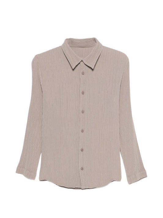 Hatching Pleats shirt