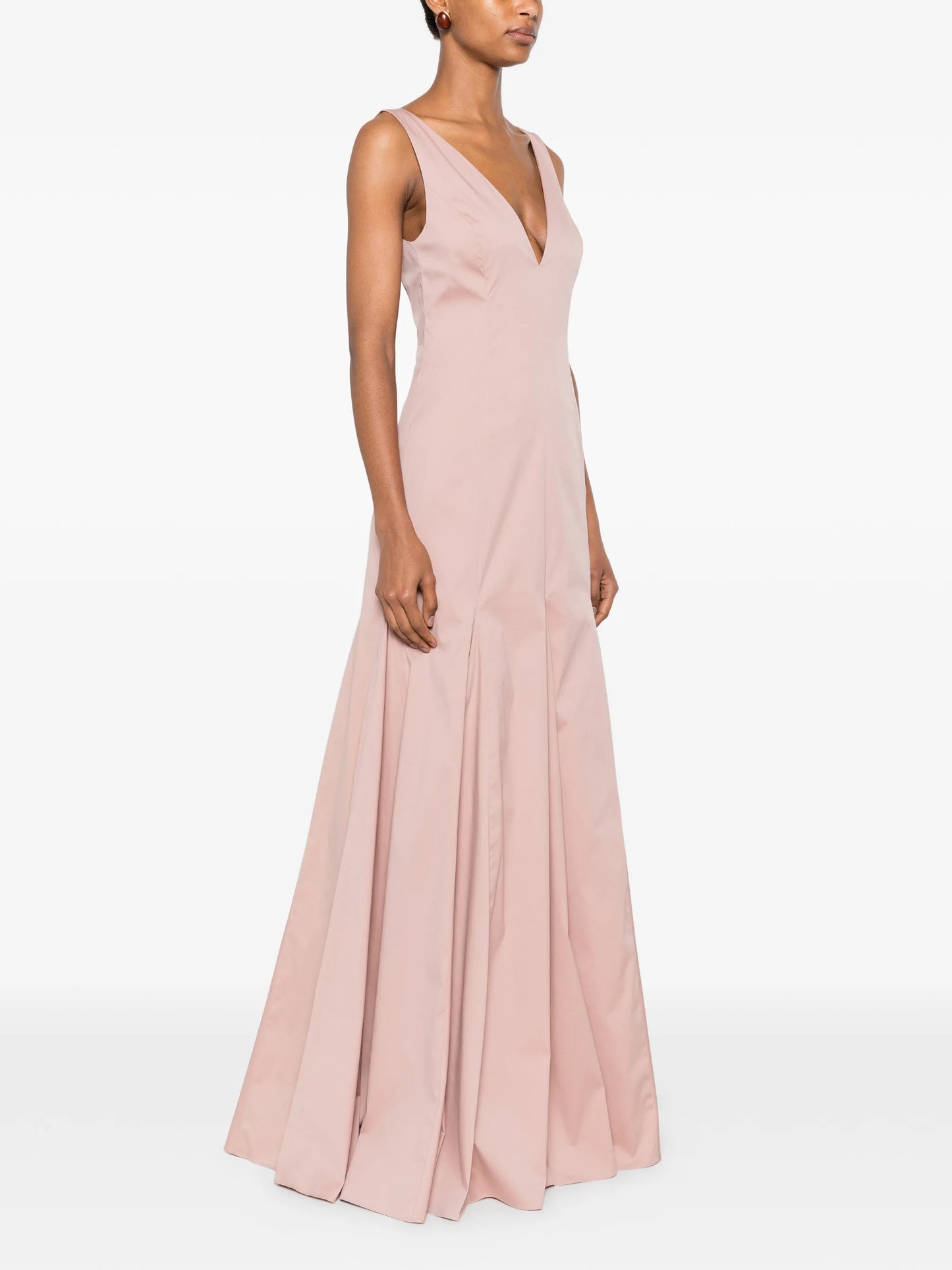 Aurelia pleated maxi dress