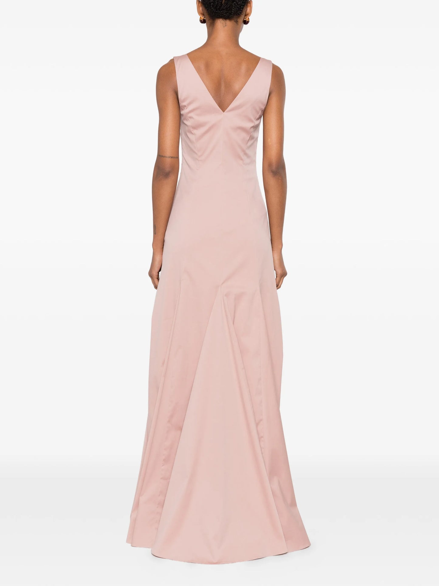 Aurelia pleated maxi dress