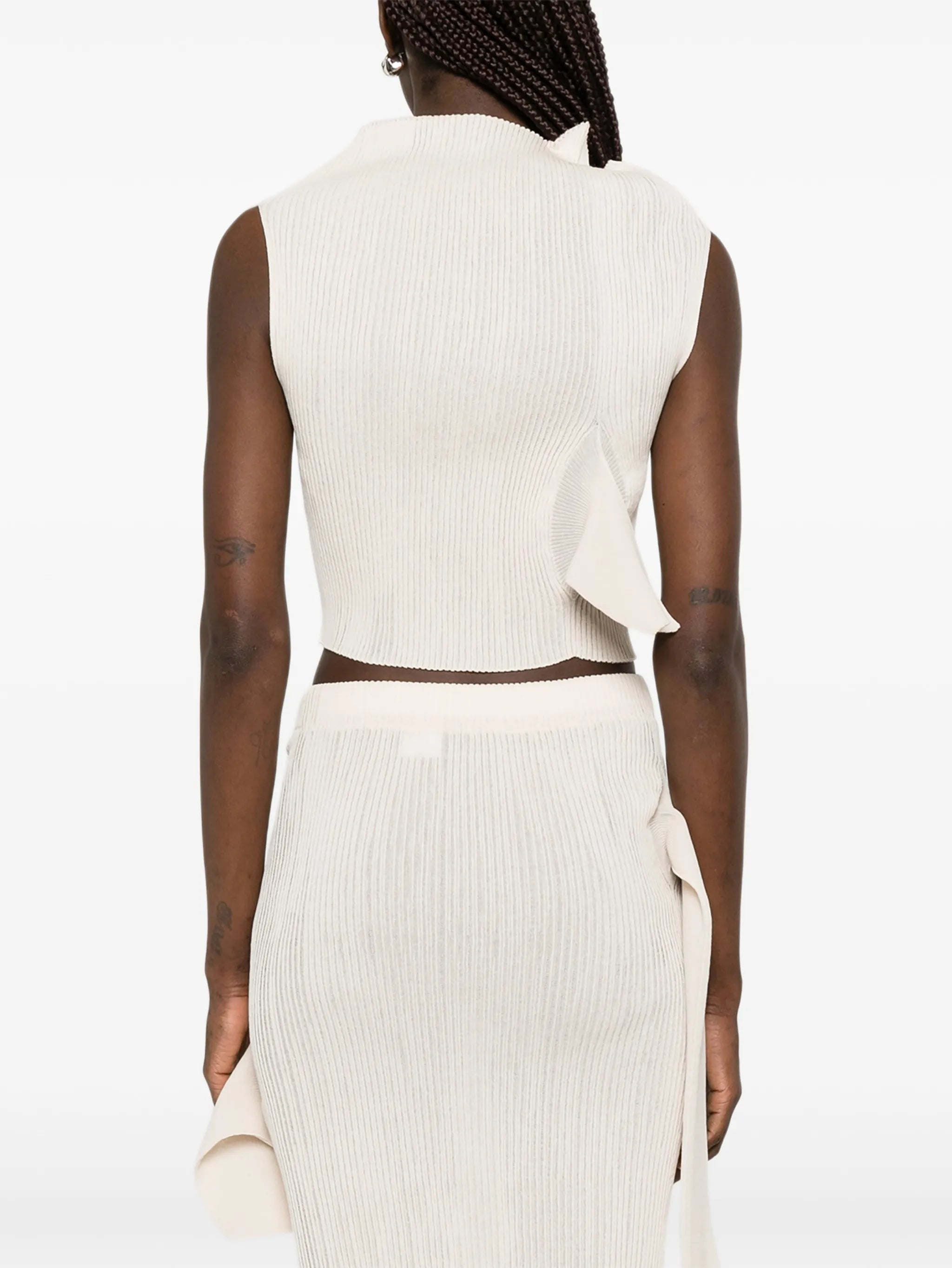 high neck top