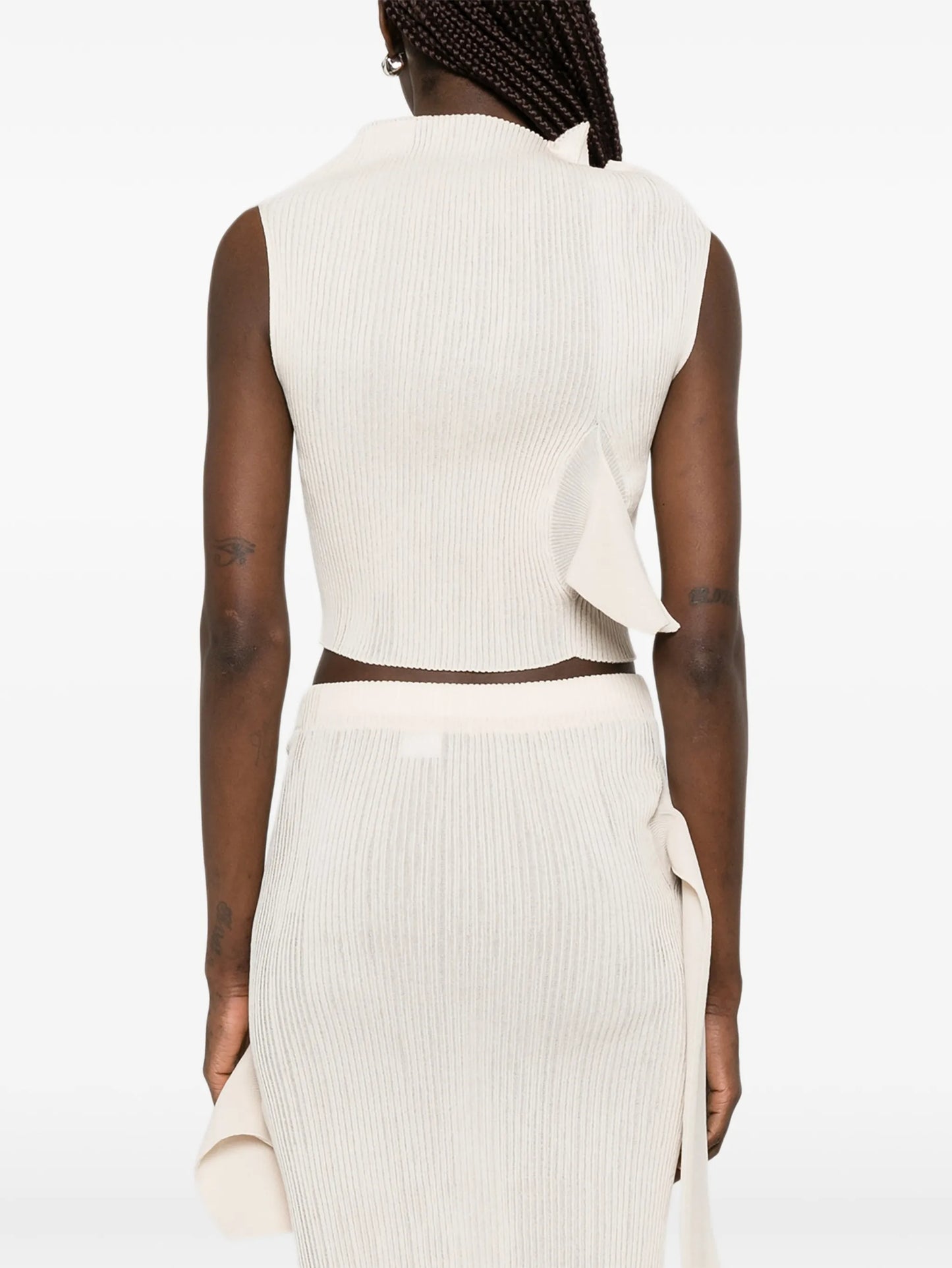 high neck top