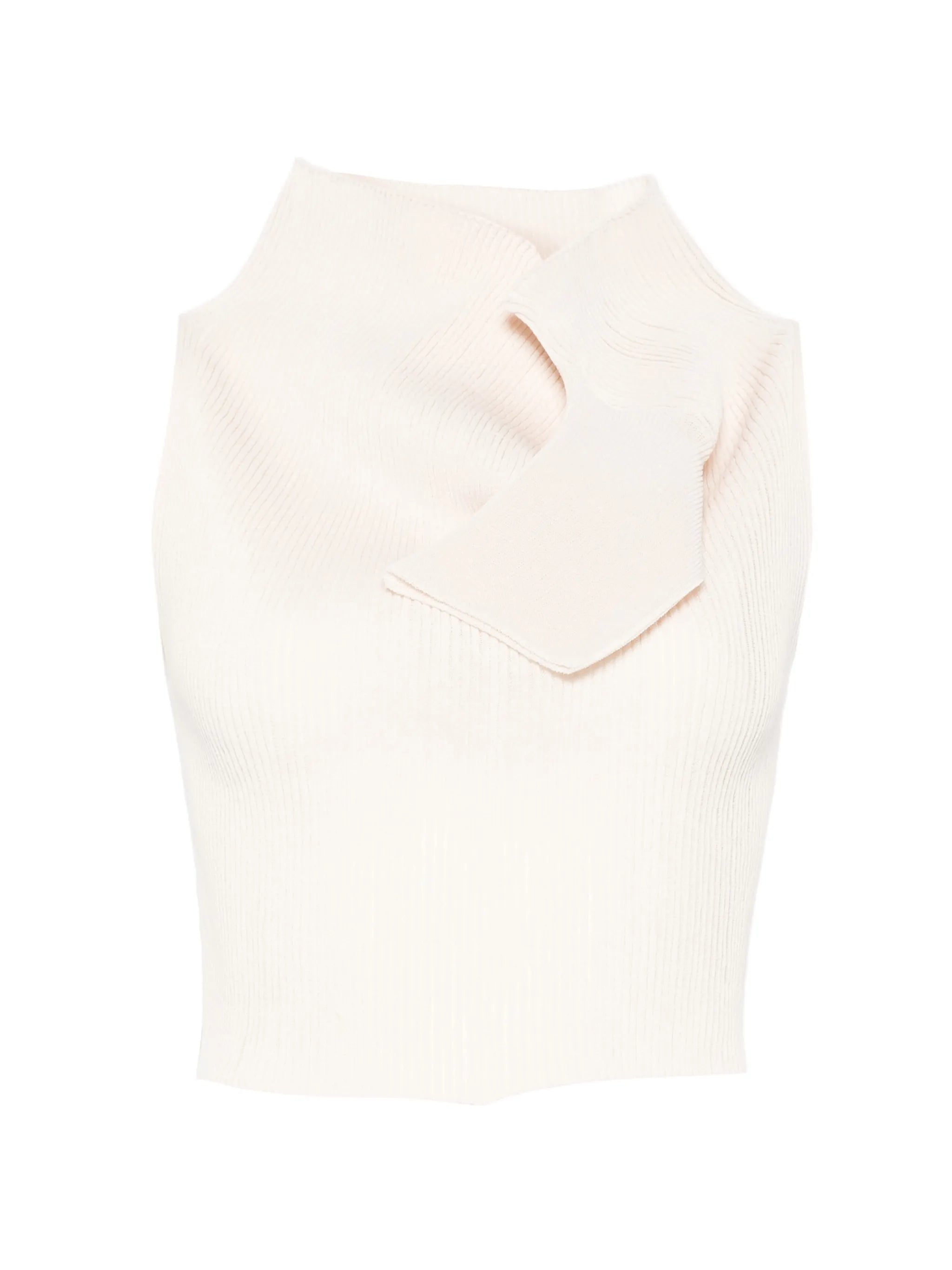 high neck top
