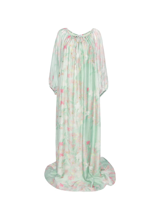 Ally floral-print maxi dress