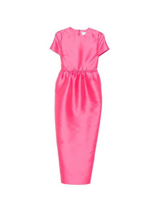 Lexi gathered-waist dress