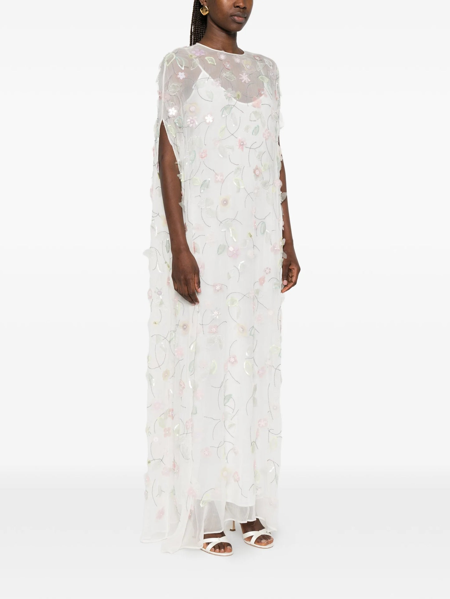 Eleonore sequin-embroidered maxi dress