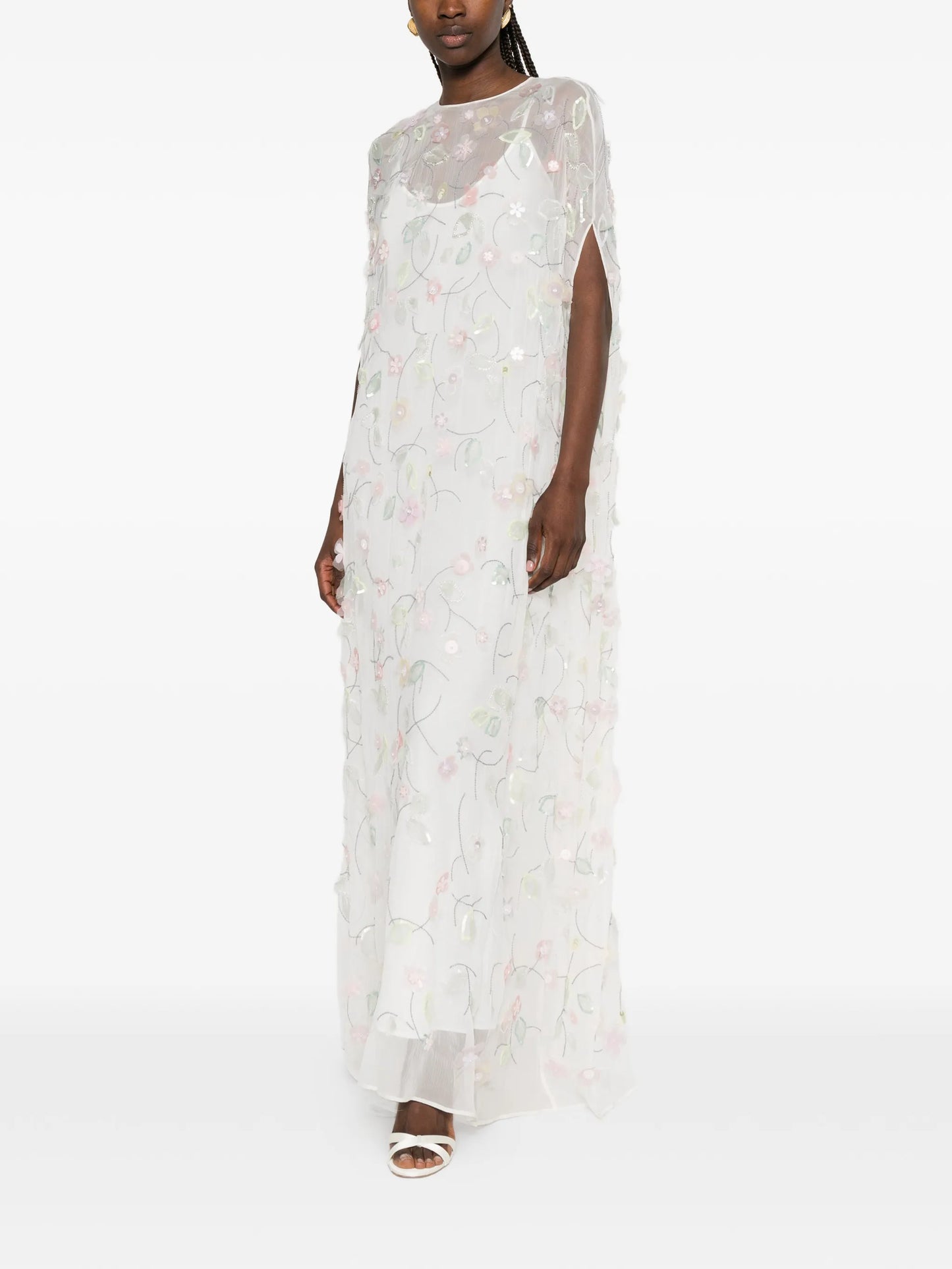 Eleonore sequin-embroidered maxi dress