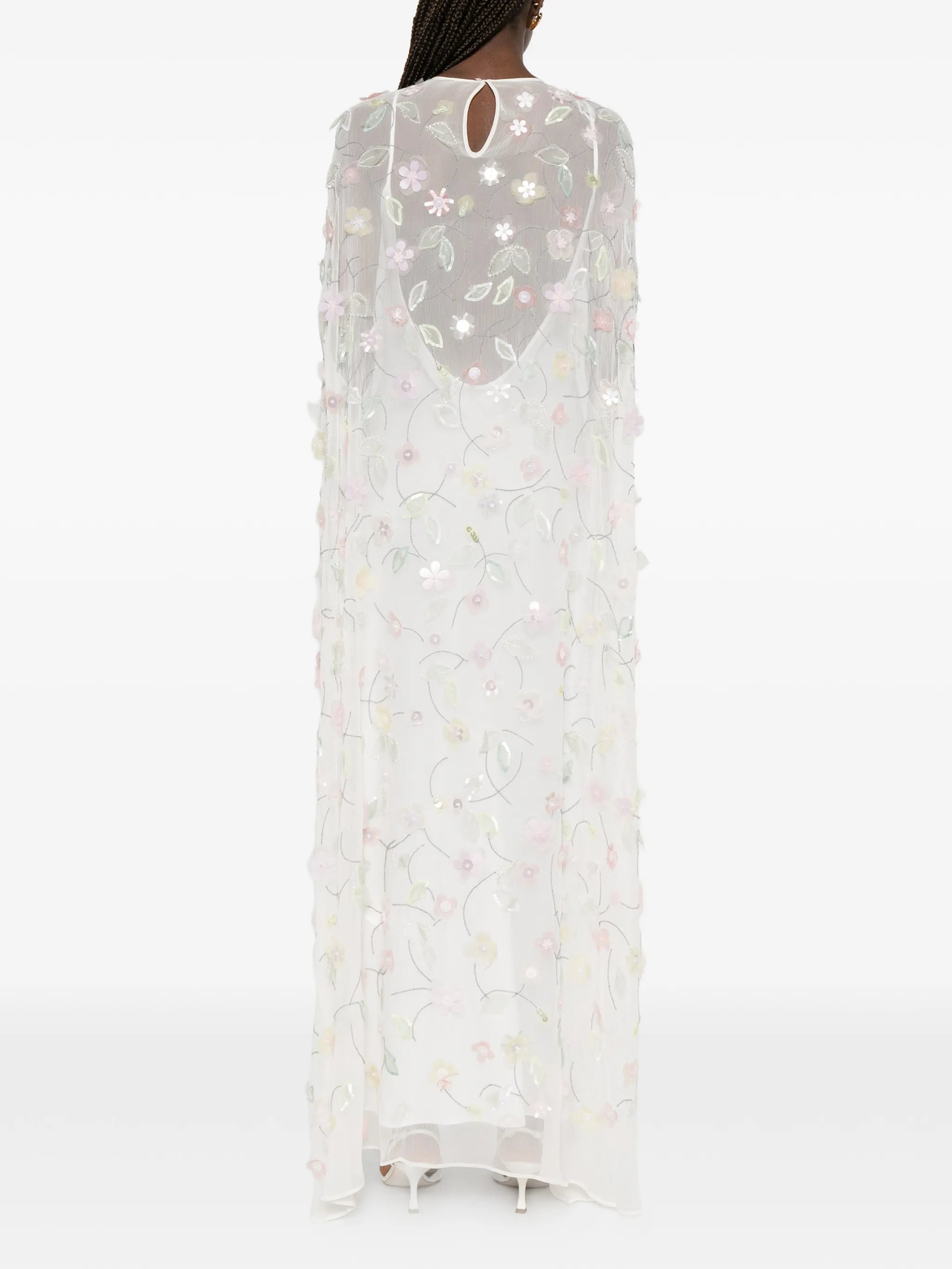 Eleonore sequin-embroidered maxi dress