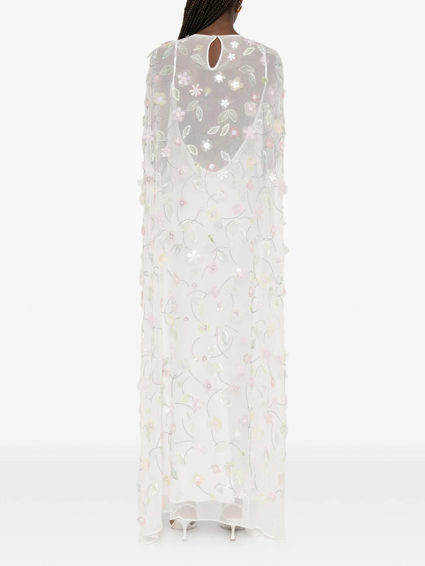 Eleonore sequin-embroidered maxi dress