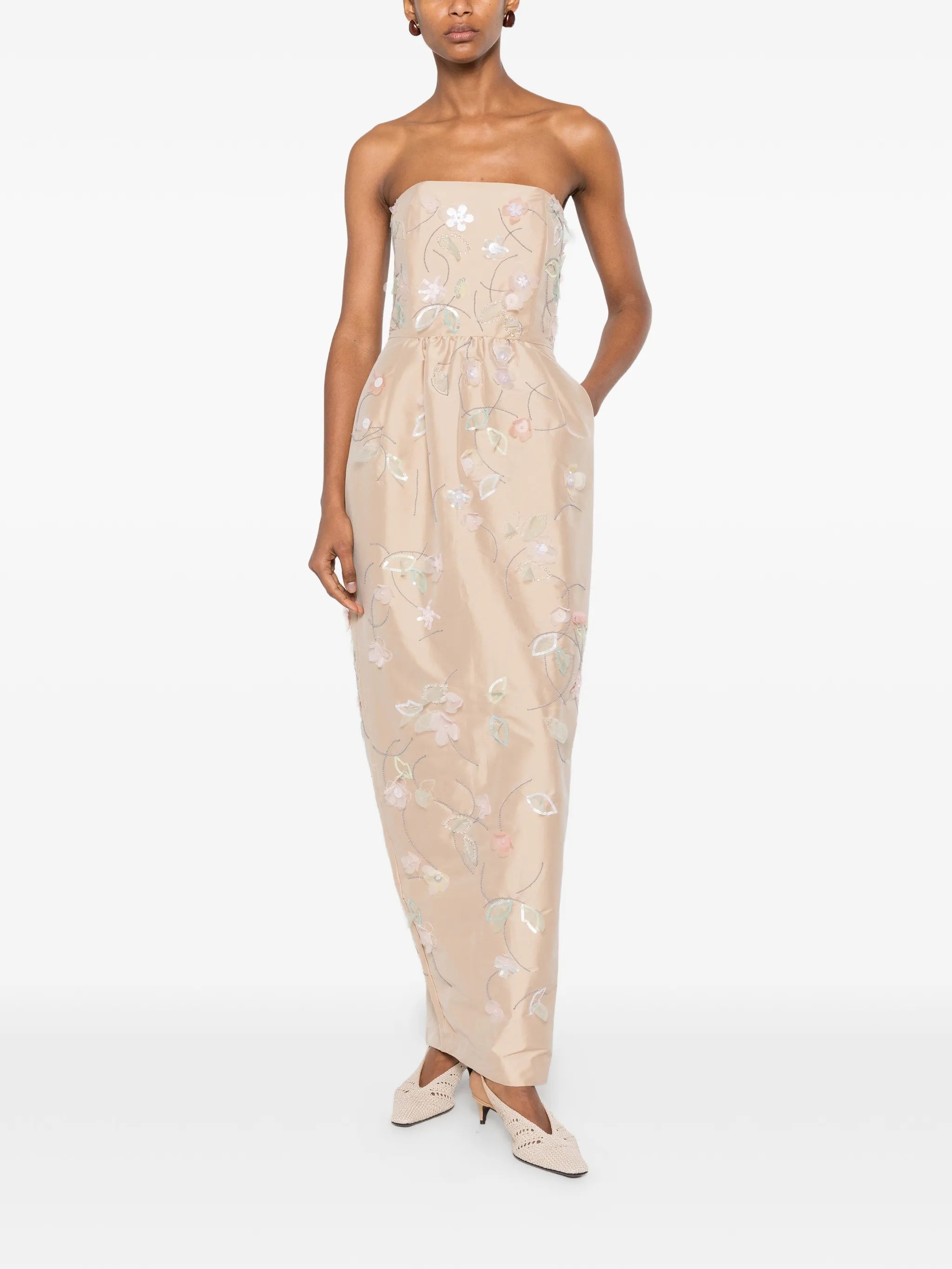 Lena embroidered dress