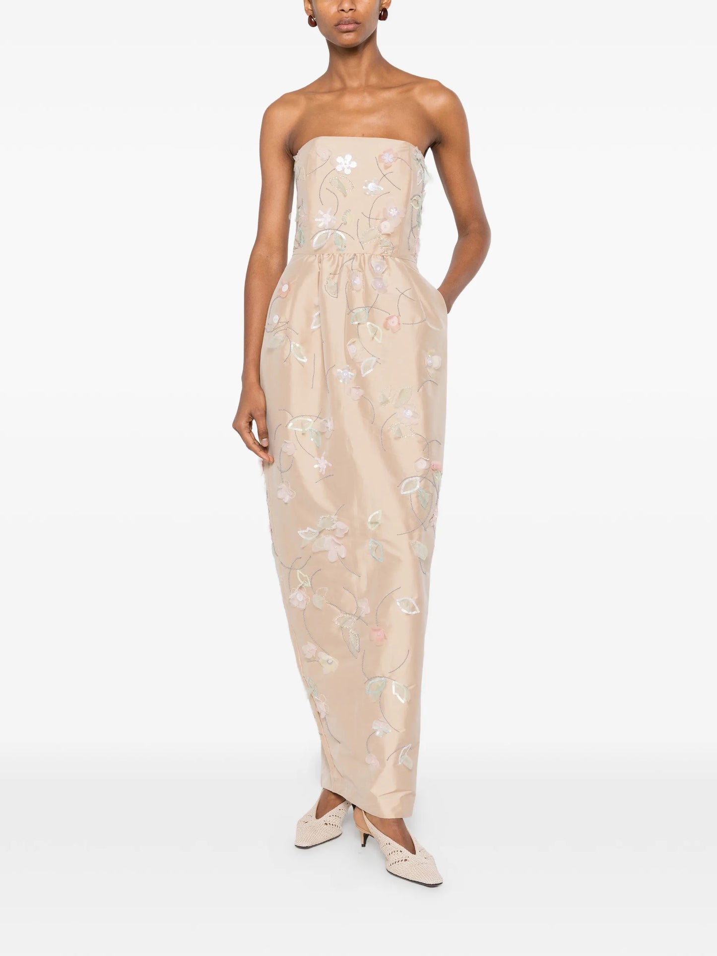 Lena embroidered dress